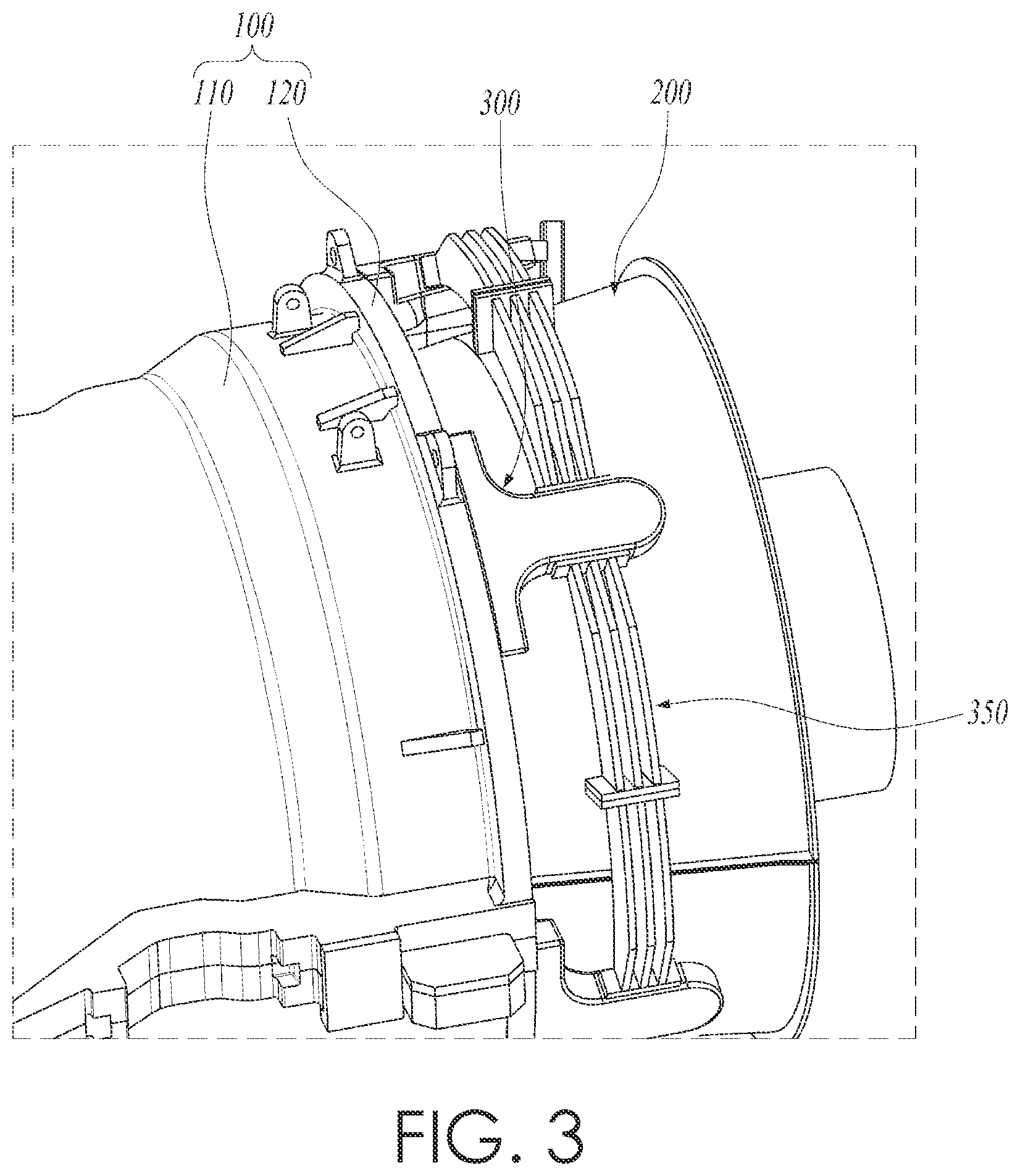 Patent US12129766 Figure 3 – Vertical joint coupling structure of casing, and gas turbine having same