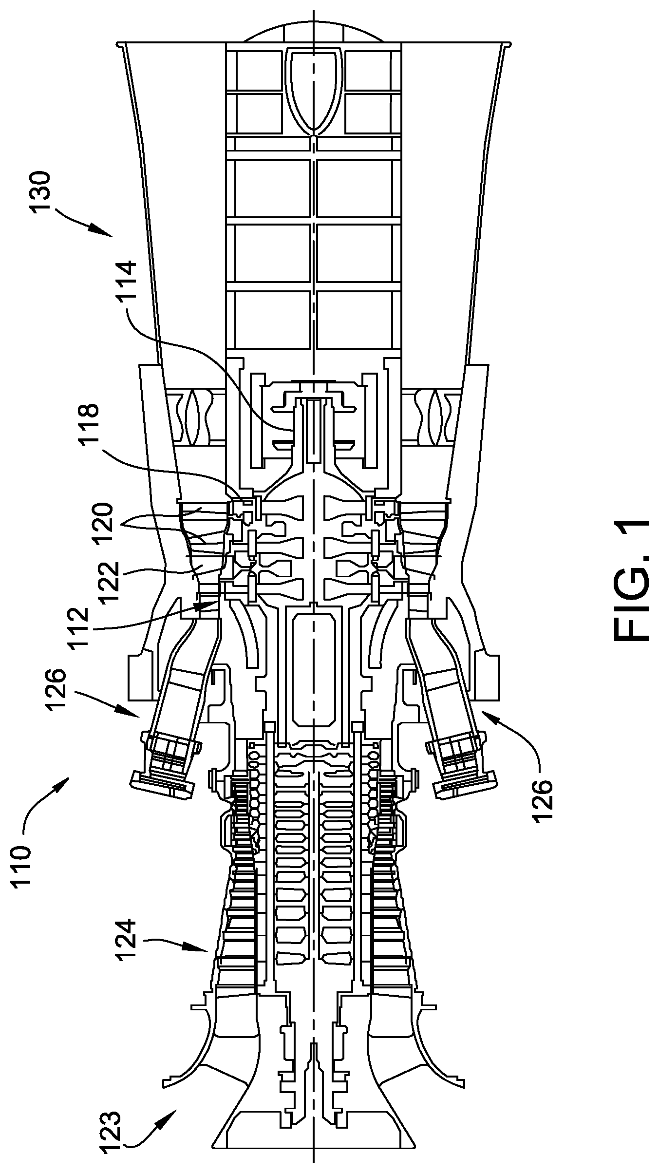 Patent US12129769 Figure 1 – Erosion-shielded turbine blades and methods of manufacturing the same