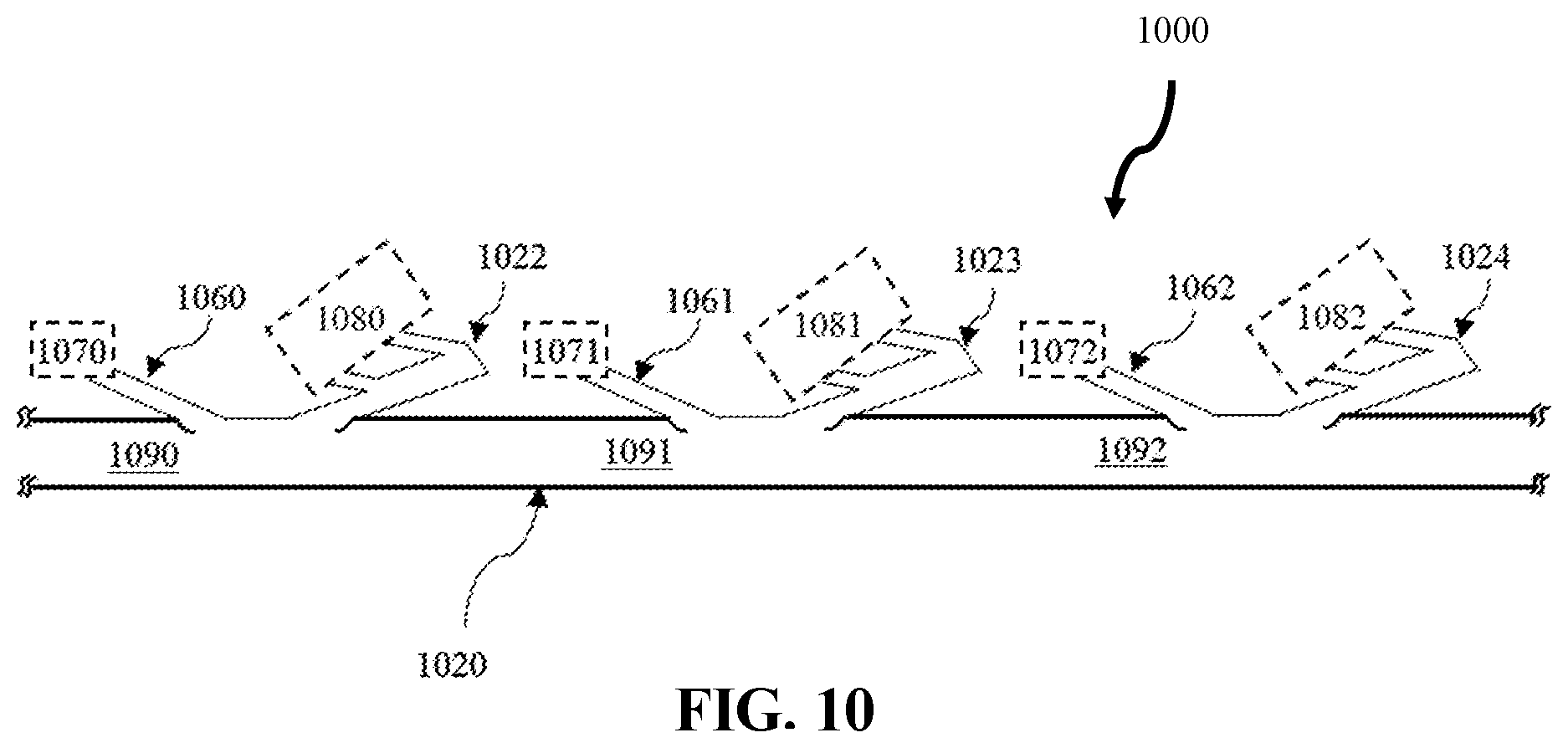 Patent US12129772 Figure 10 – Induced flow generator apparatus for power generation