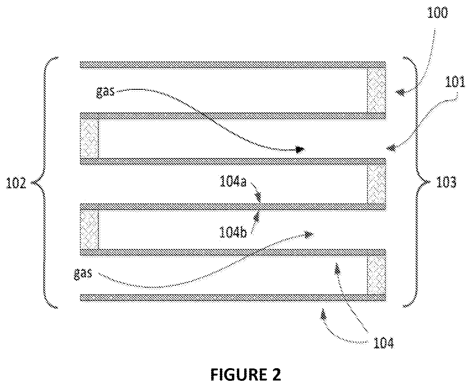 Patent US12129779 Figure 2 – Lean NO x trap plus low temperature NO x adsorber system for low temperature NO x trapping