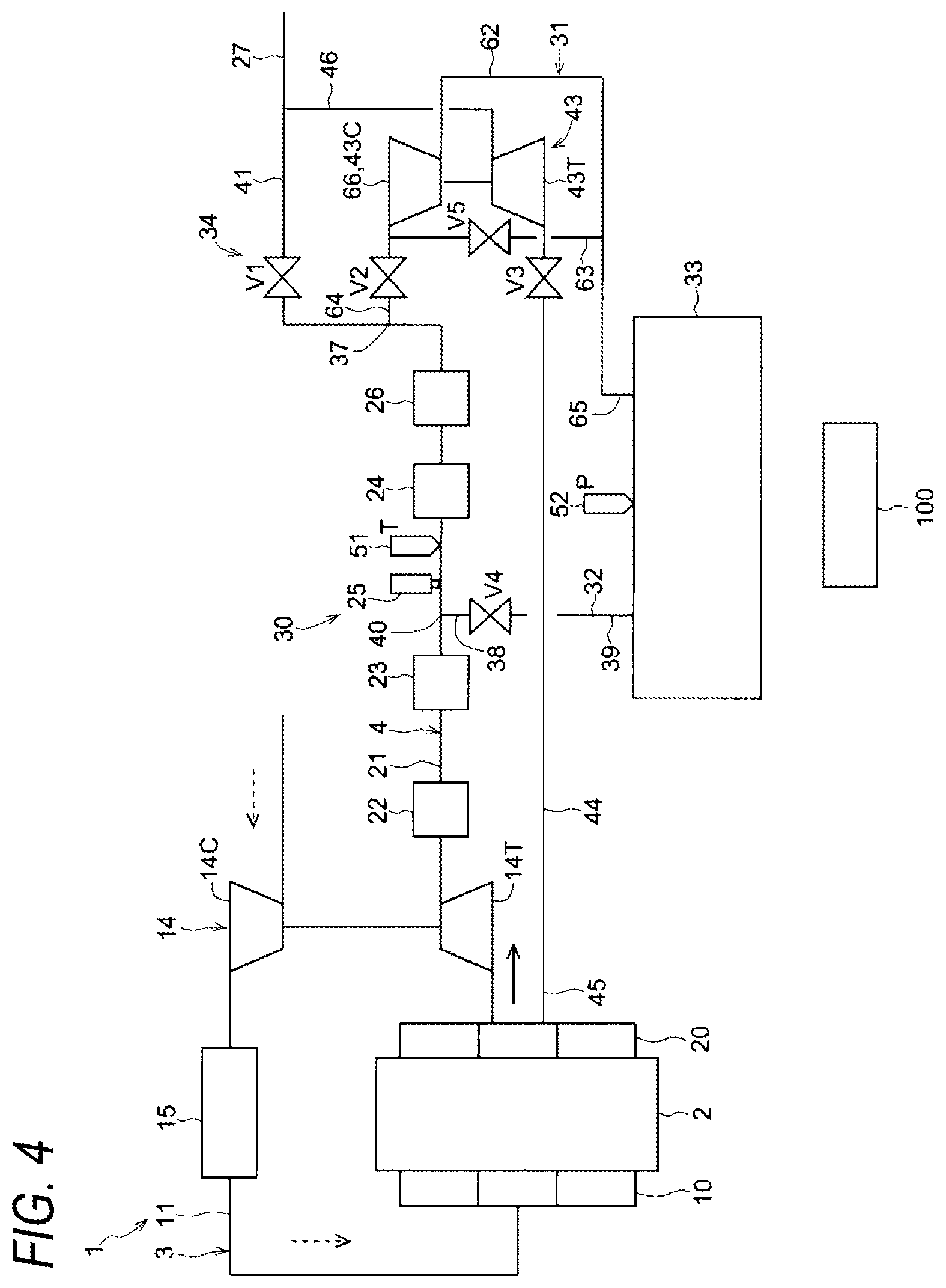Patent US12129781 Figure 4 – Exhaust gas aftertreatment device for internal combustion engine