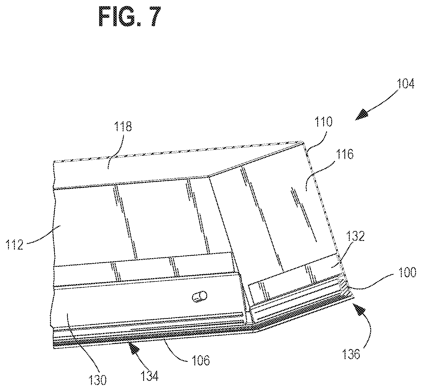 Patent US12129785 Figure 7 – Fan shroud