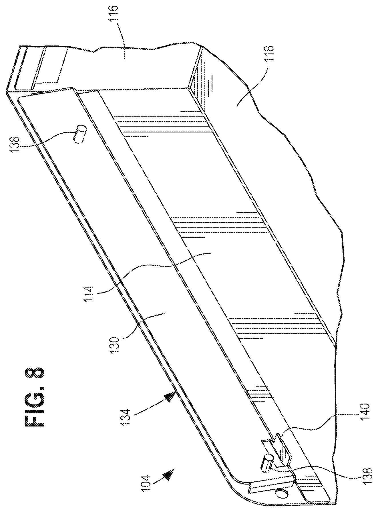 Patent US12129785 Figure 8 – Fan shroud