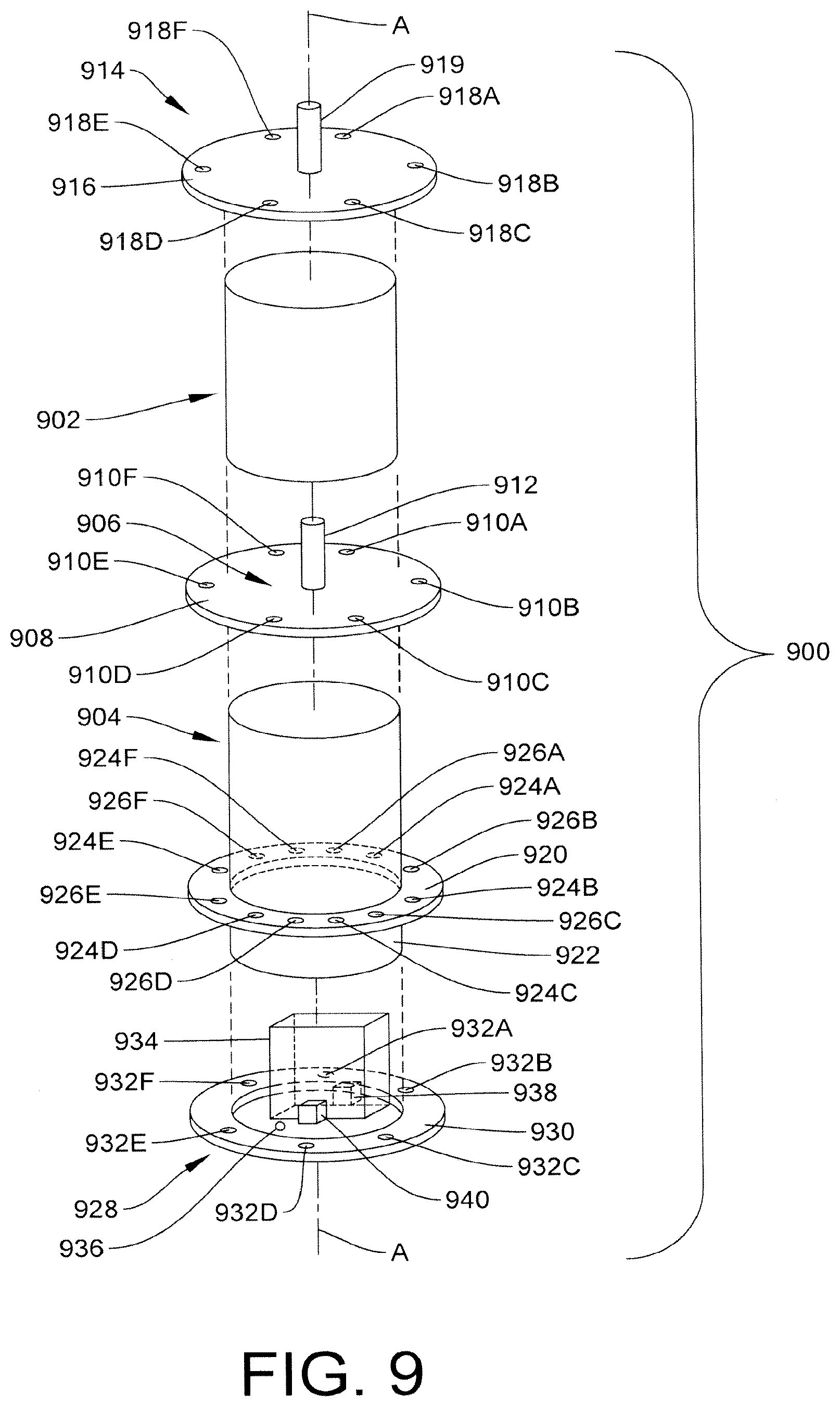 Patent US12129786 Figure 9 – Explosion safe electrolysis unit