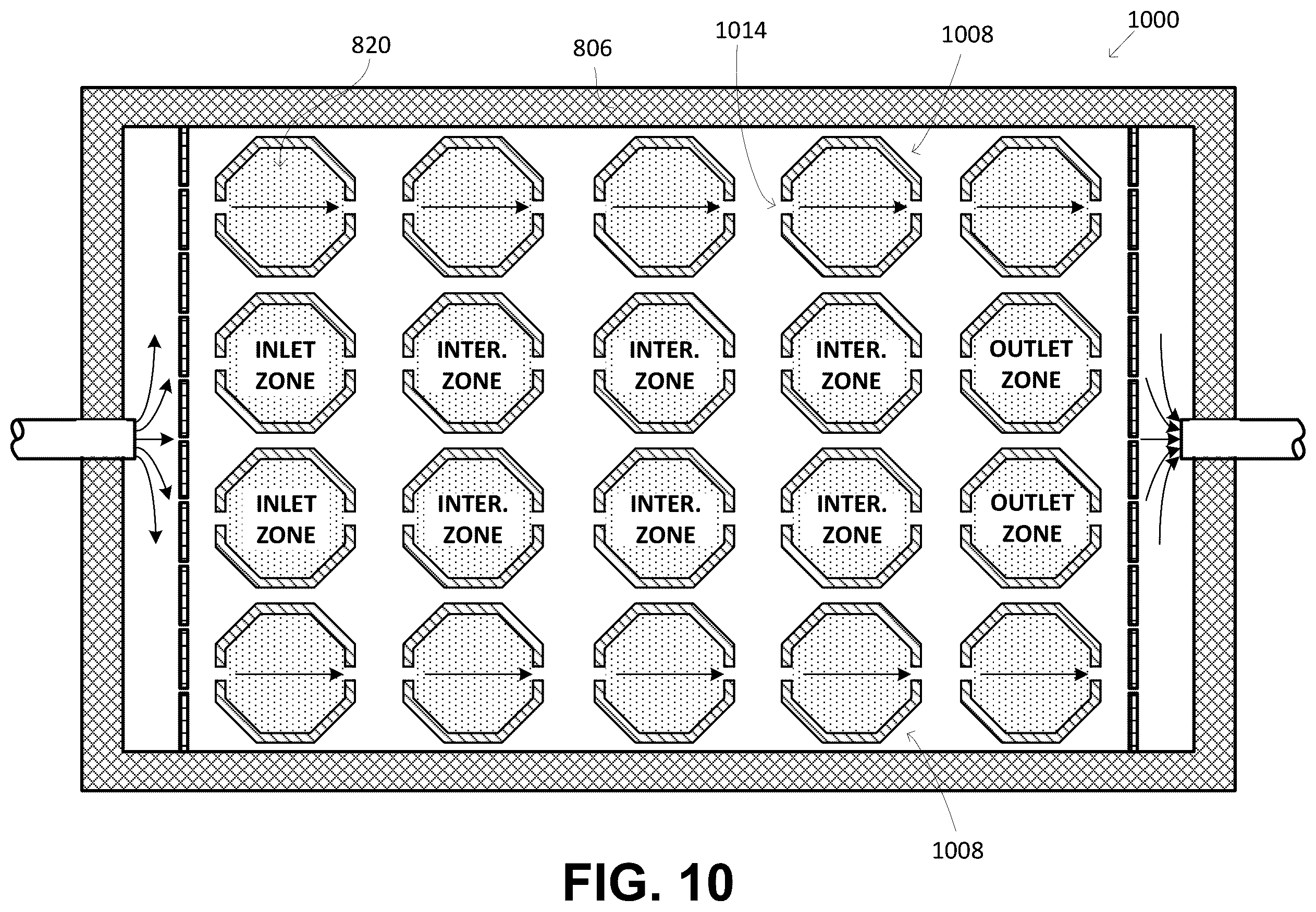 Patent US12129791 Figure 10 – Baffled thermoclines in thermodynamic cycle systems