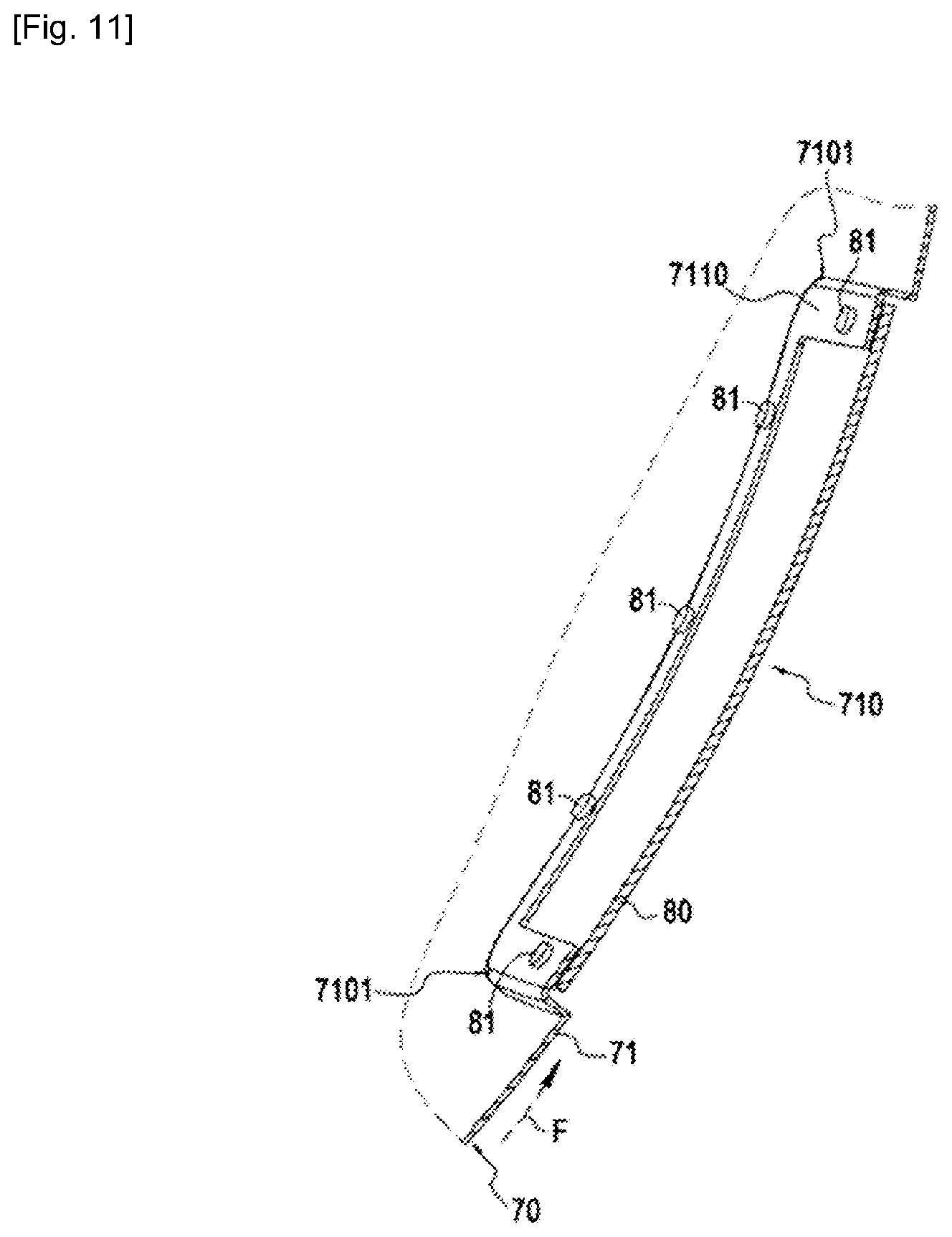 Patent US12129793 Figure 9 – Manufacture of an air inlet lip or ring sector of an air inlet lip incorporating openings with turned-in edges