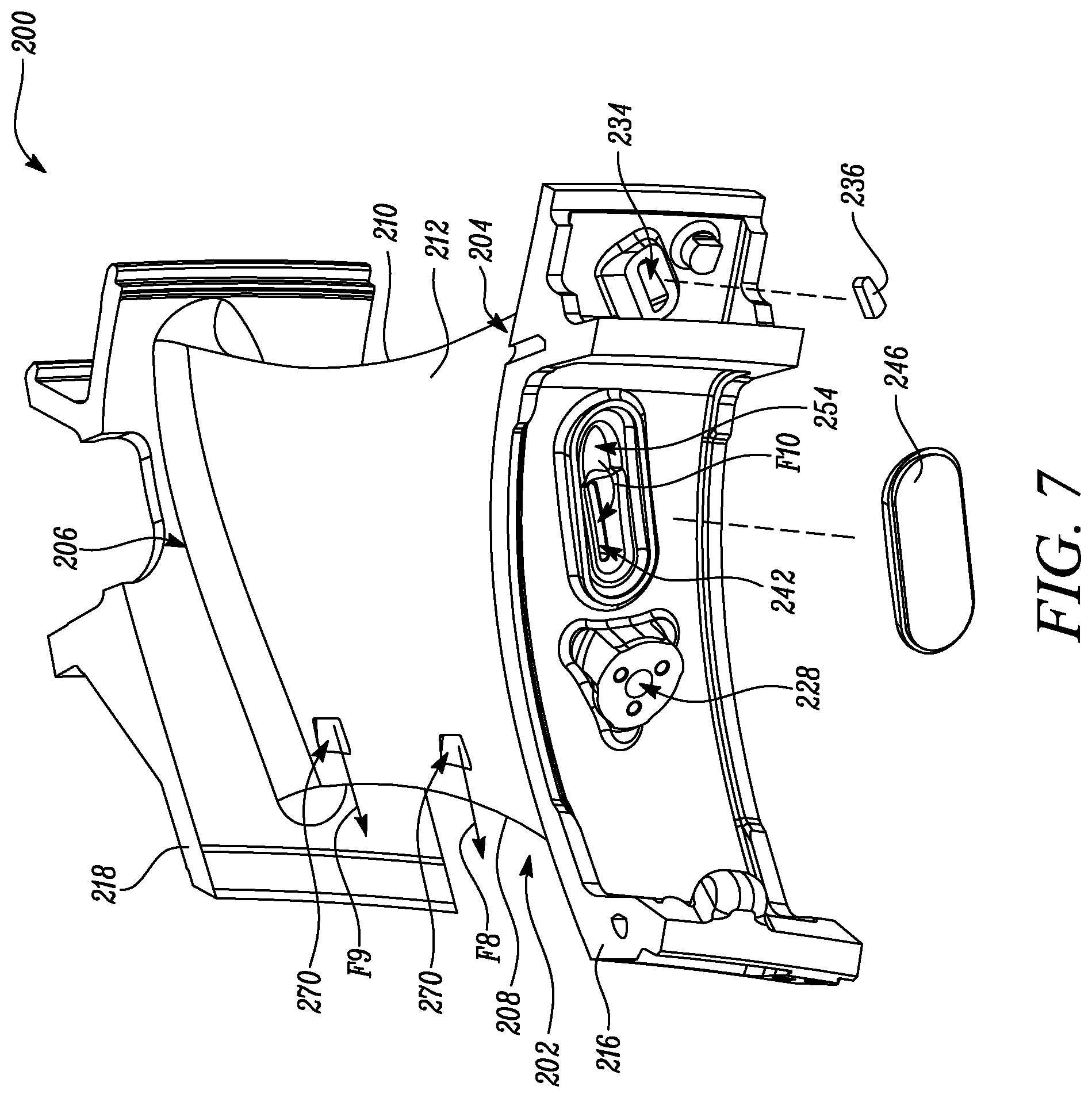 Patent US12129794 Figure 7 – Vane assembly for a gas turbine engine
