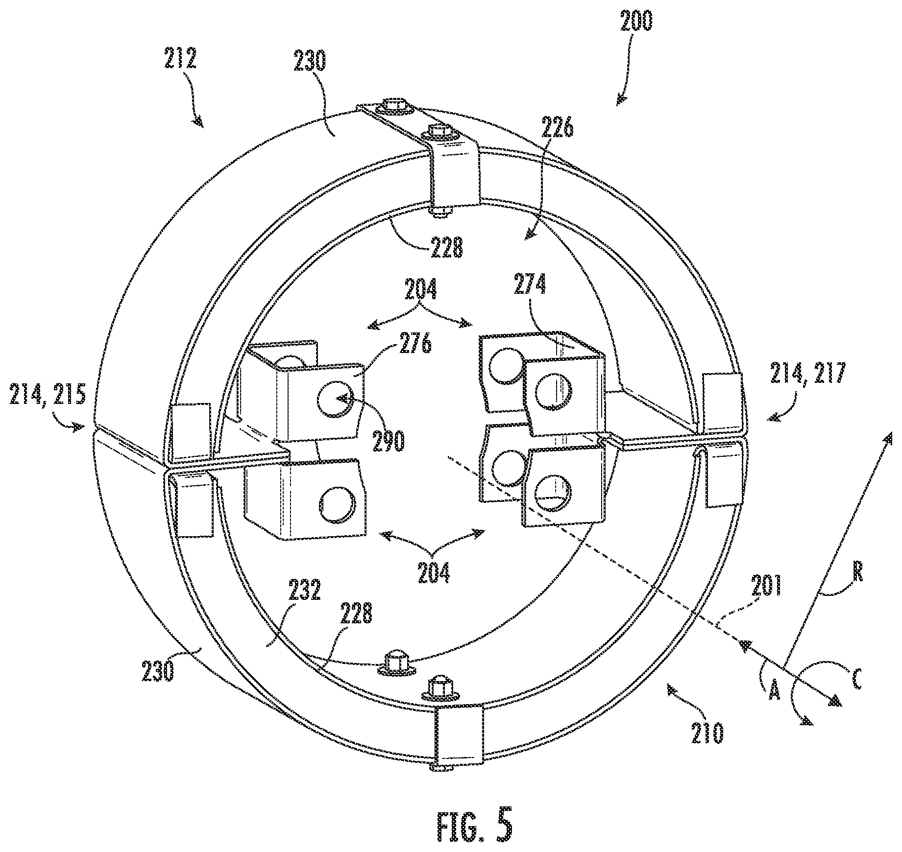 Patent US12129799 Figure 4 – Thermal radiation shield for a gaseous fuel circuit