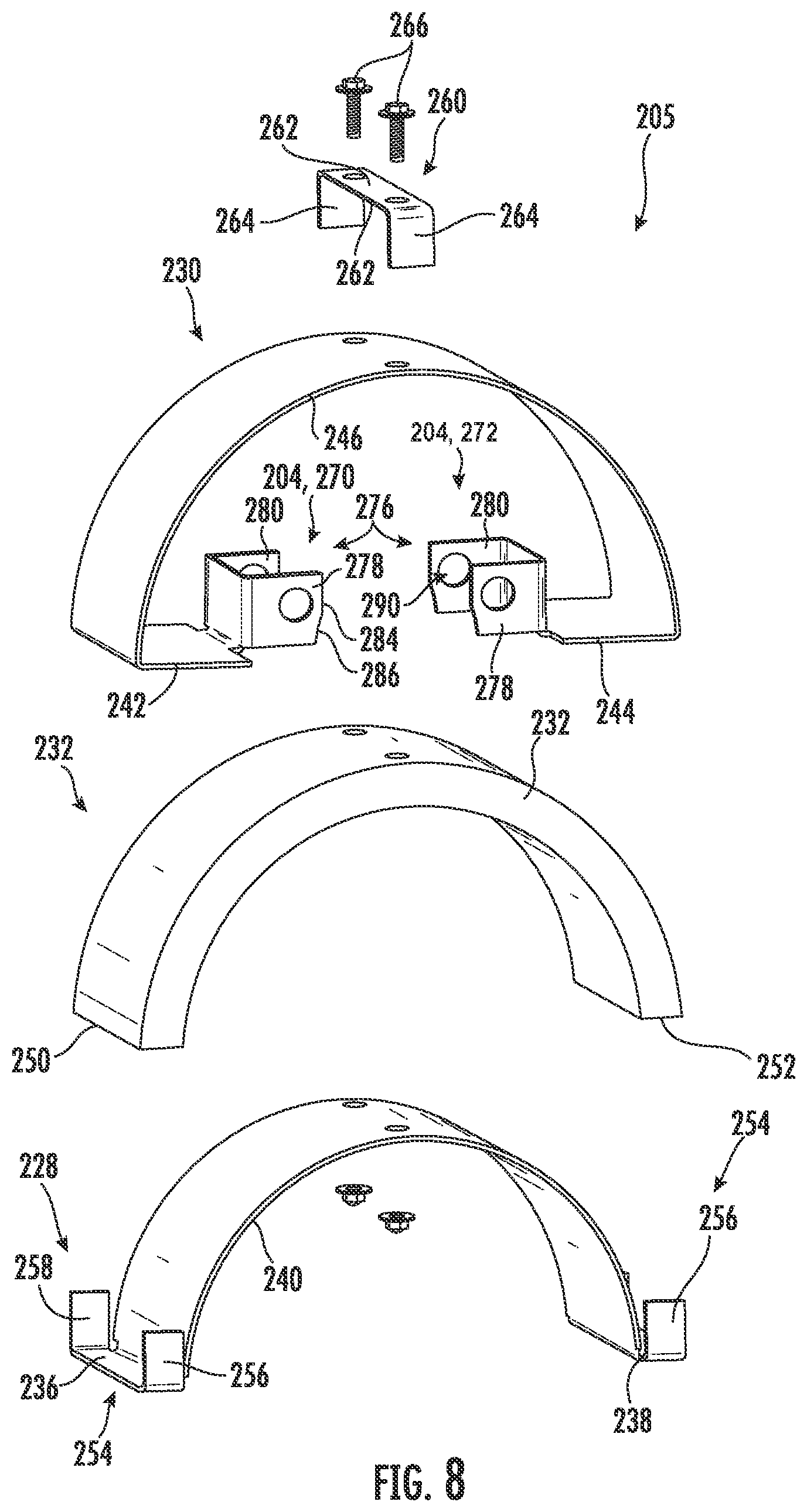 Patent US12129799 Figure 7 – Thermal radiation shield for a gaseous fuel circuit