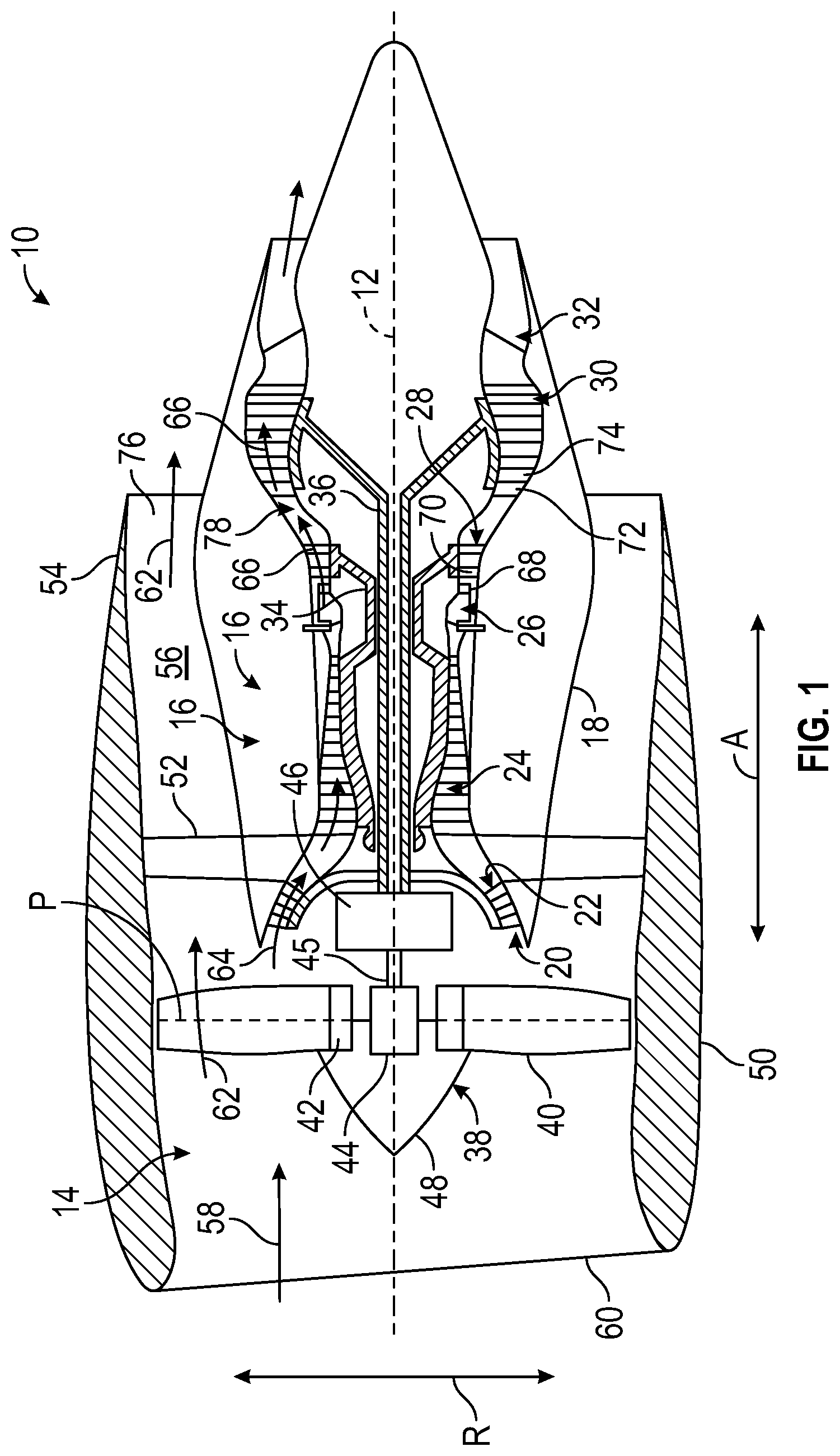 Patent US12129800 Figure 1 – Fuel nozzle valve seals for high temperature
