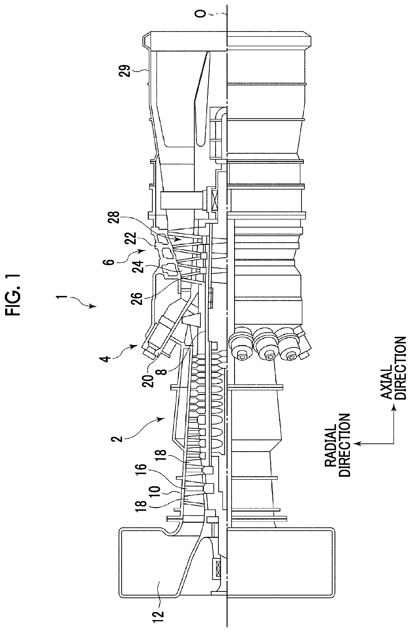 Patent US12129801 Figure 1 – Control device for gas turbine, gas turbine facility, method for controlling gas turbine, and control program for gas turbine