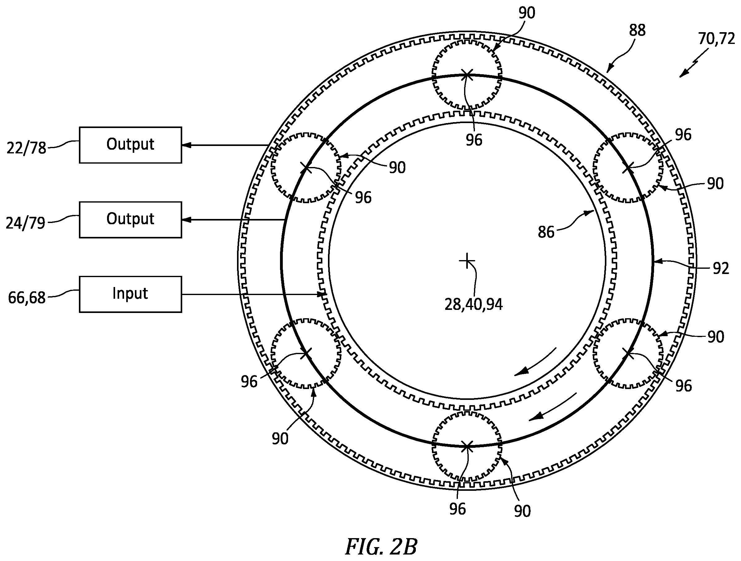 Patent US12129802 Figure 3 – Selective power distribution for an aircraft propulsion system