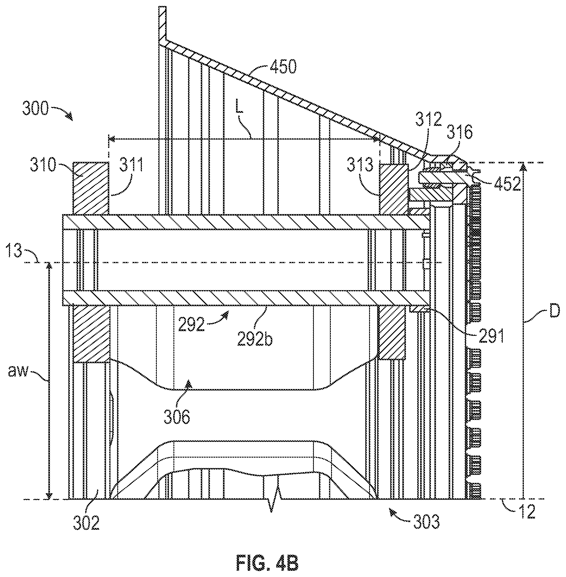 Patent US12129803 Figure 6 – Gearbox assembly