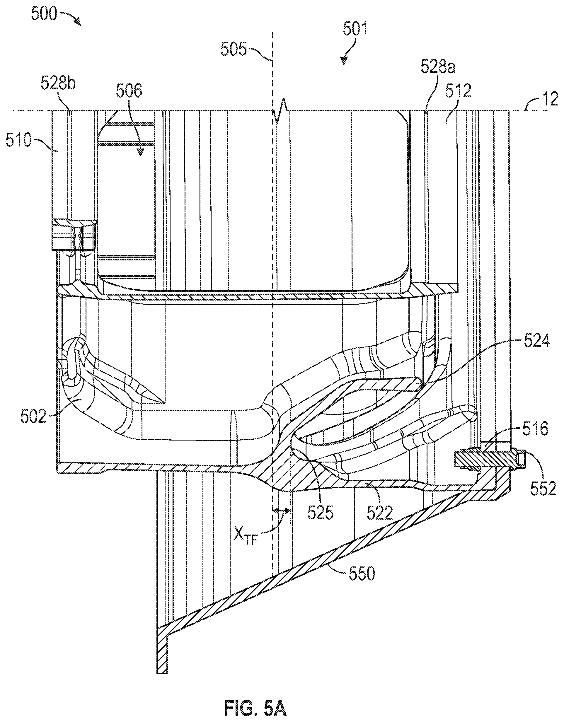 Patent US12129803 Figure 7 – Gearbox assembly