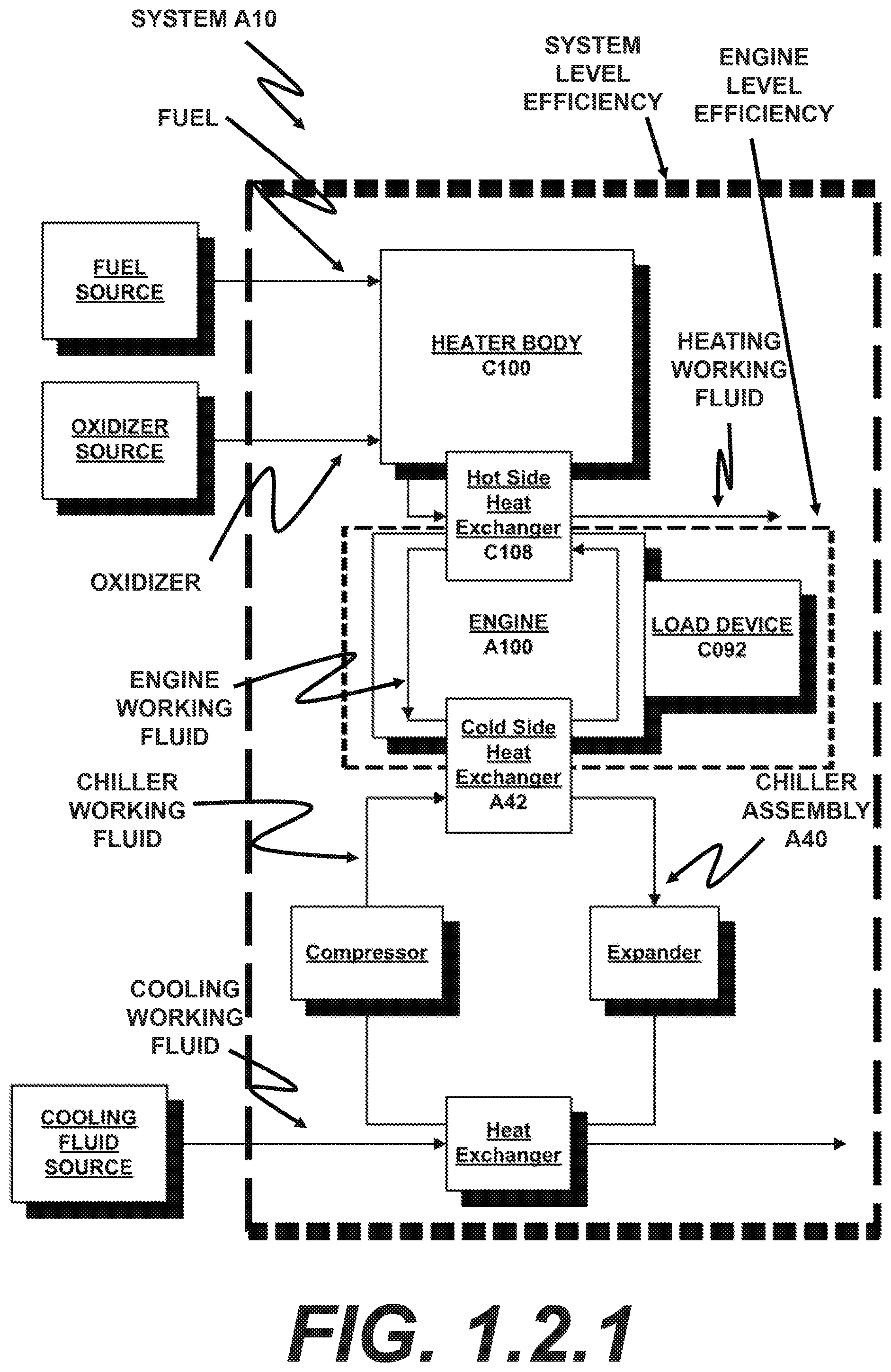 Patent US12129812 Figure 5 – Engine apparatus and method for operation