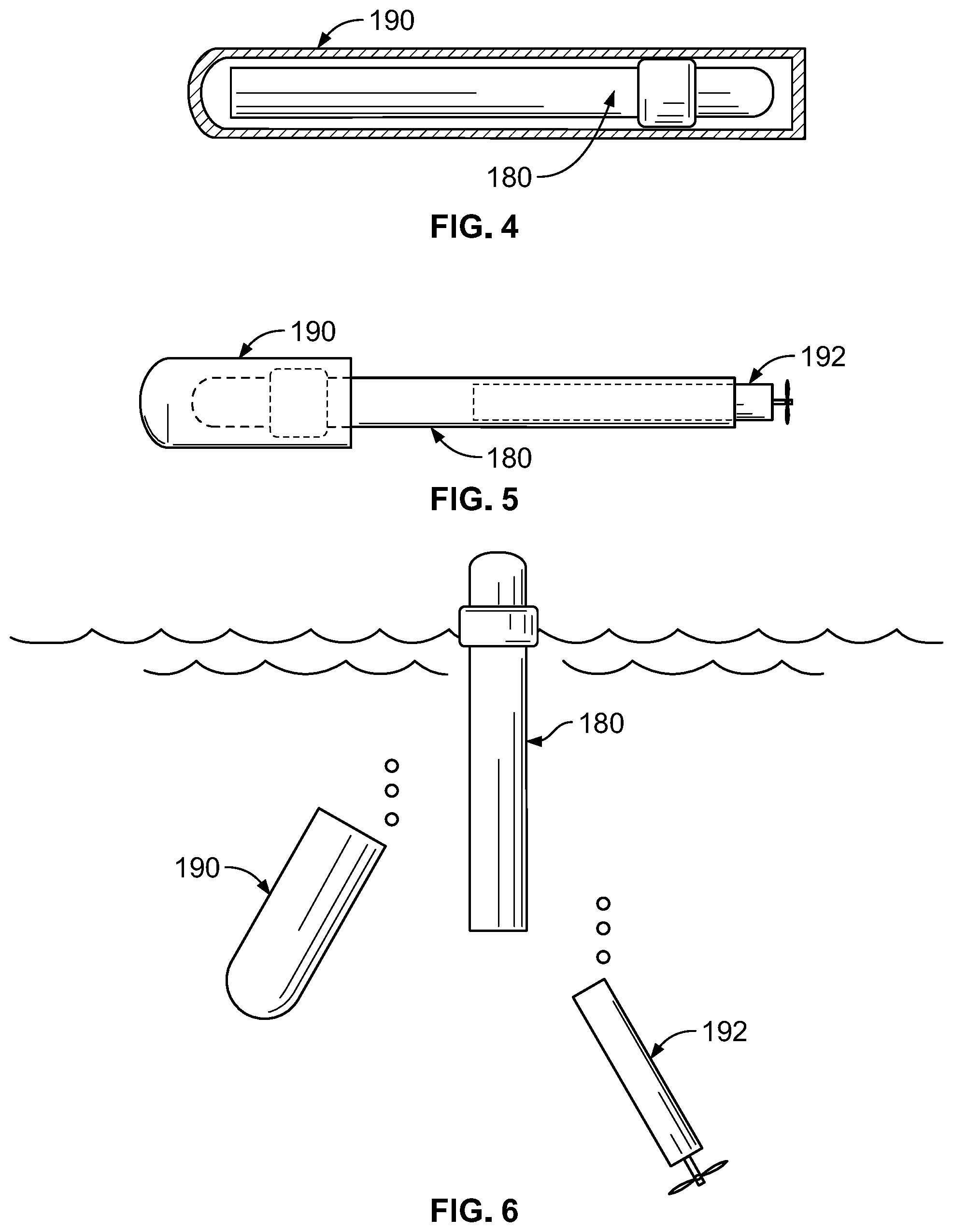 Patent US12129820 Figure 3 – Tubular wave power device
