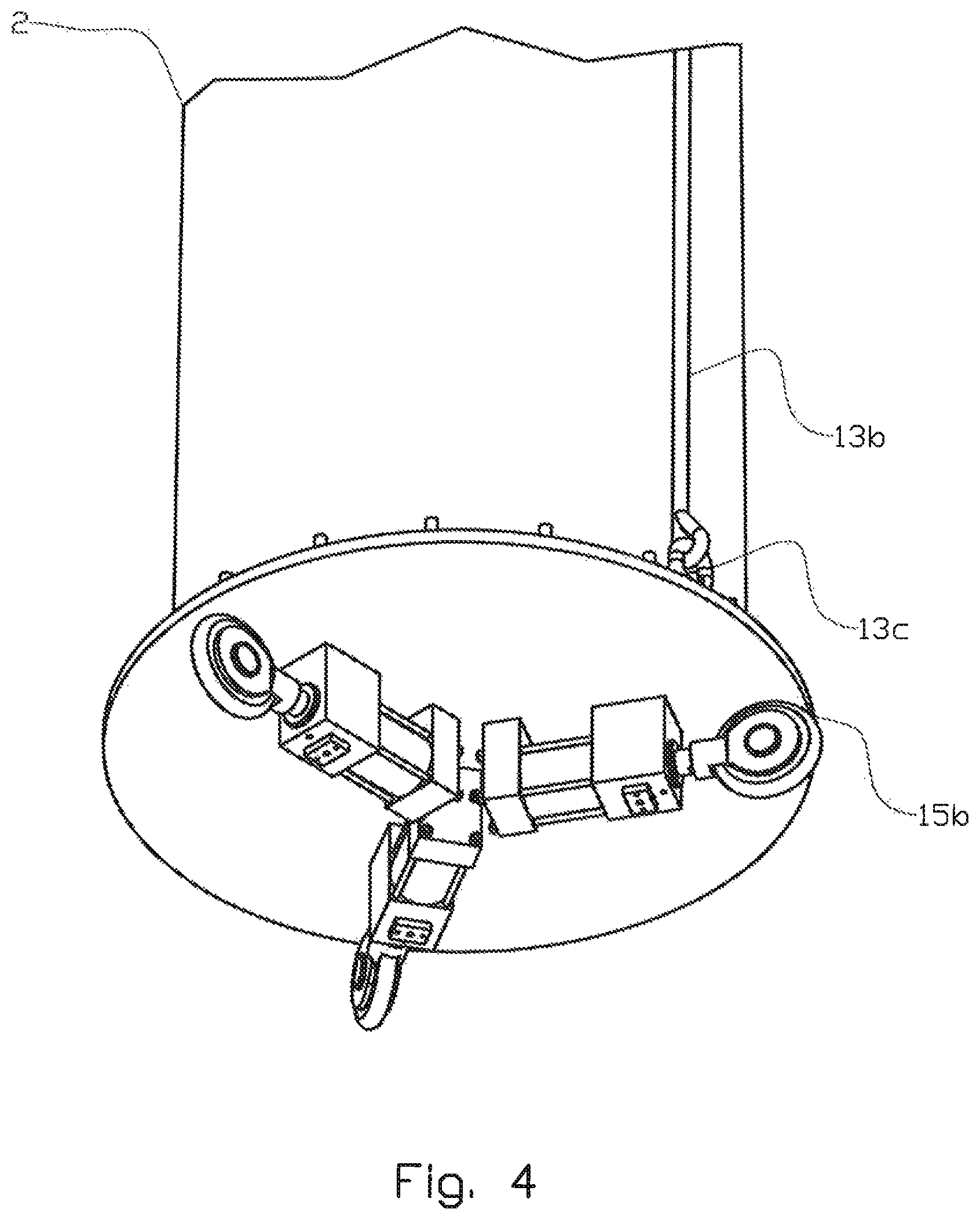 Patent US12129824 Figure 4 – Method for installing an offshore wind turbine and a substructure for an offshore wind turbine