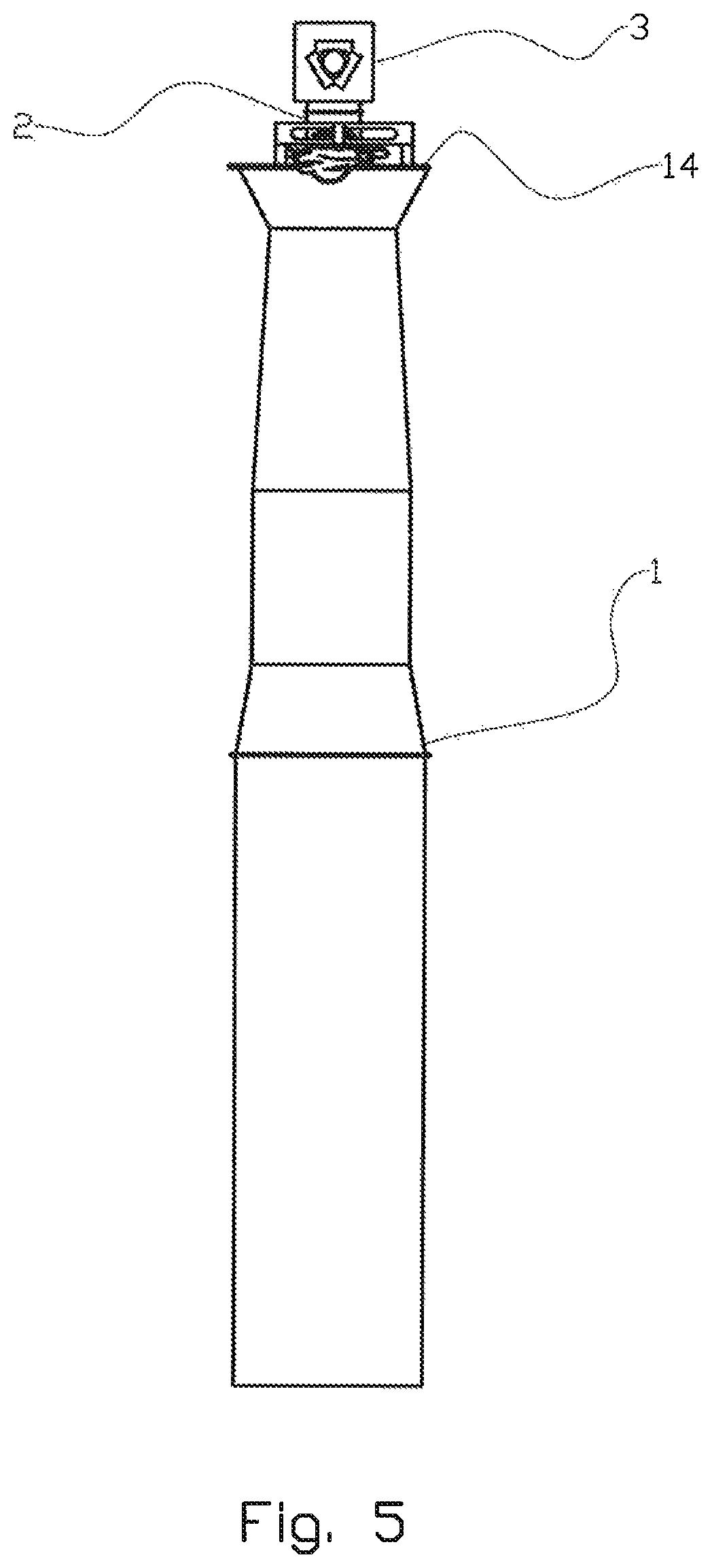 Patent US12129824 Figure 5 – Method for installing an offshore wind turbine and a substructure for an offshore wind turbine