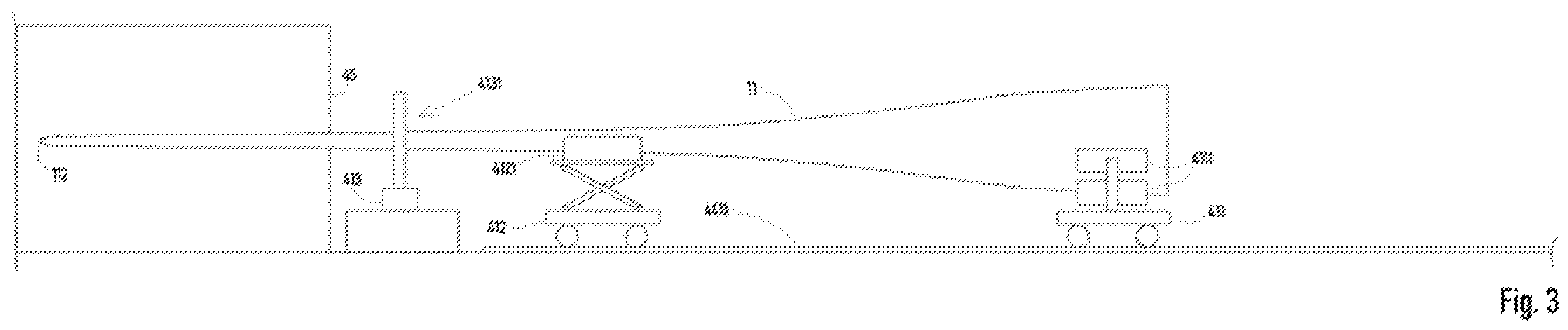 Patent US12129826 Figure 3 – Method for handling a wind turbine blade