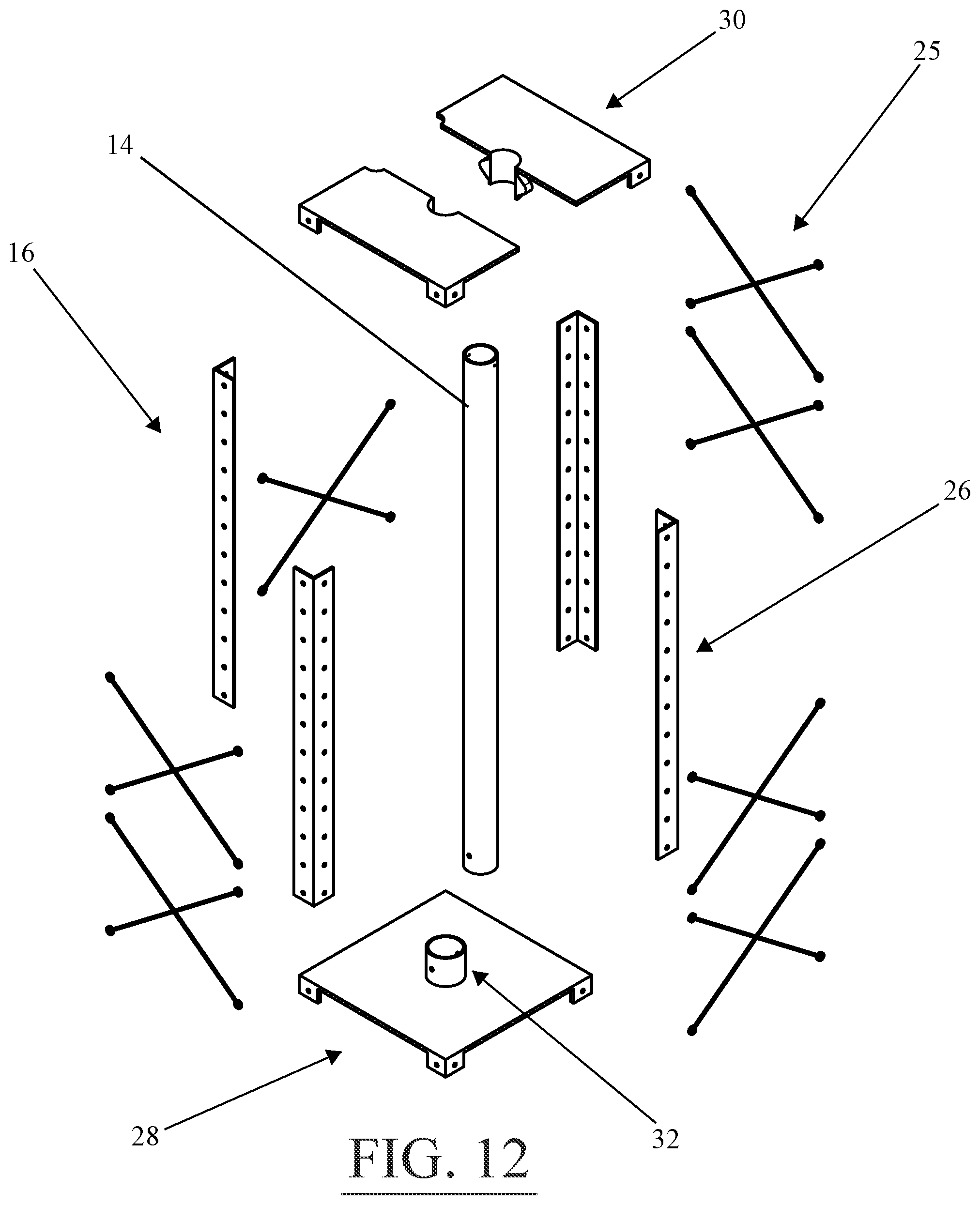 Patent US12129827 Figure 8 – Vertical axis wind turbine