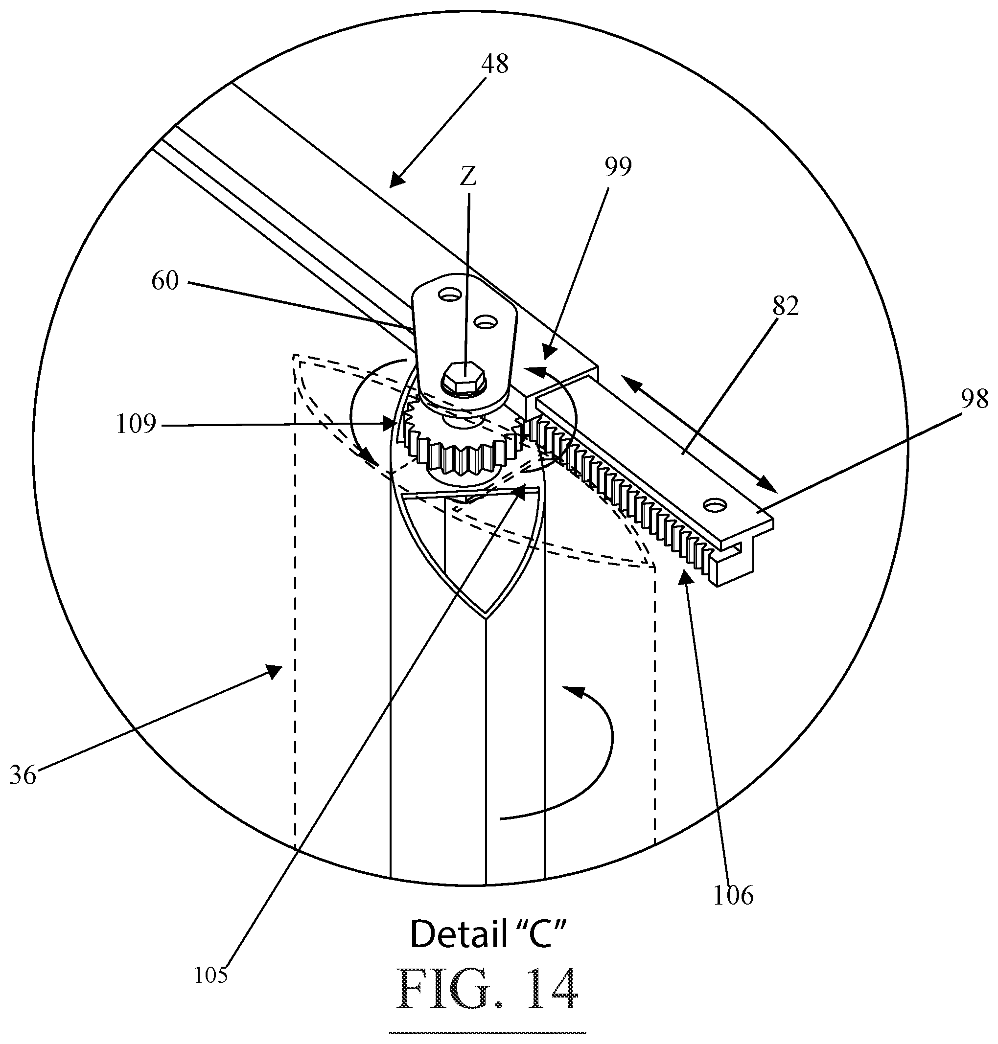 Patent US12129827 Figure 10 – Vertical axis wind turbine