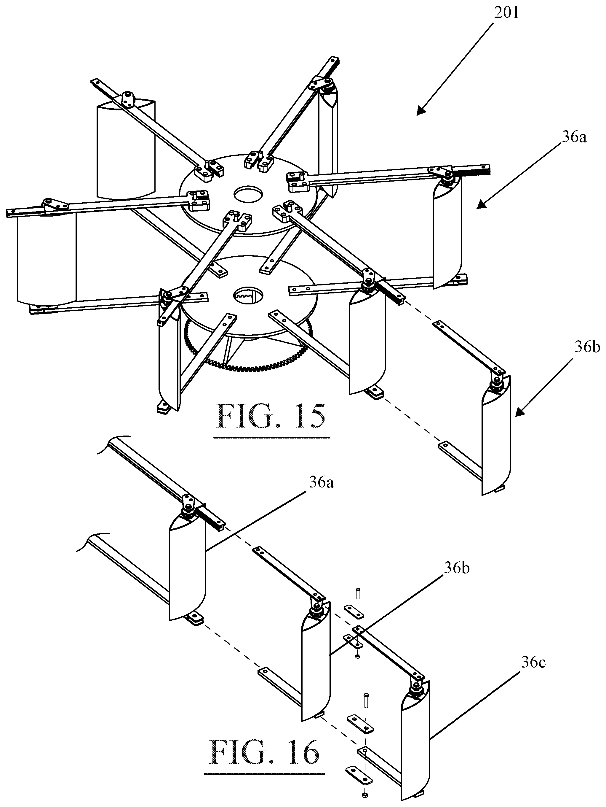 Patent US12129827 Figure 11 – Vertical axis wind turbine