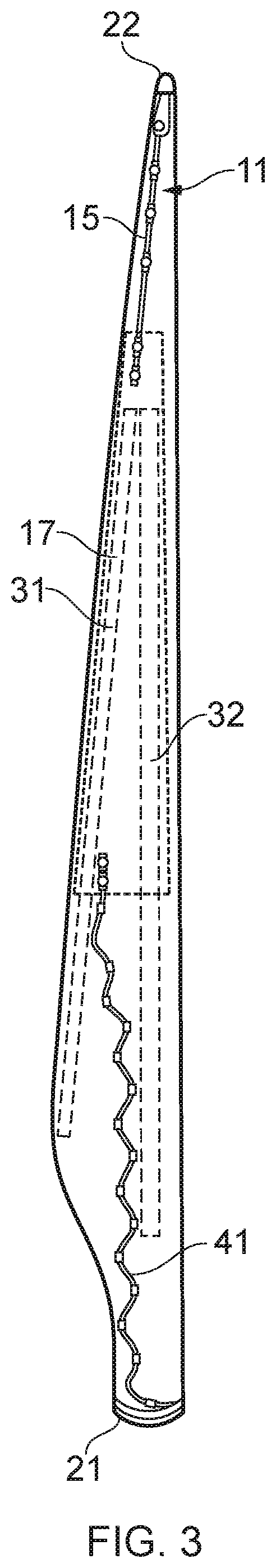 Patent US12129831 Figure 3 – Wind turbine lightning protection system