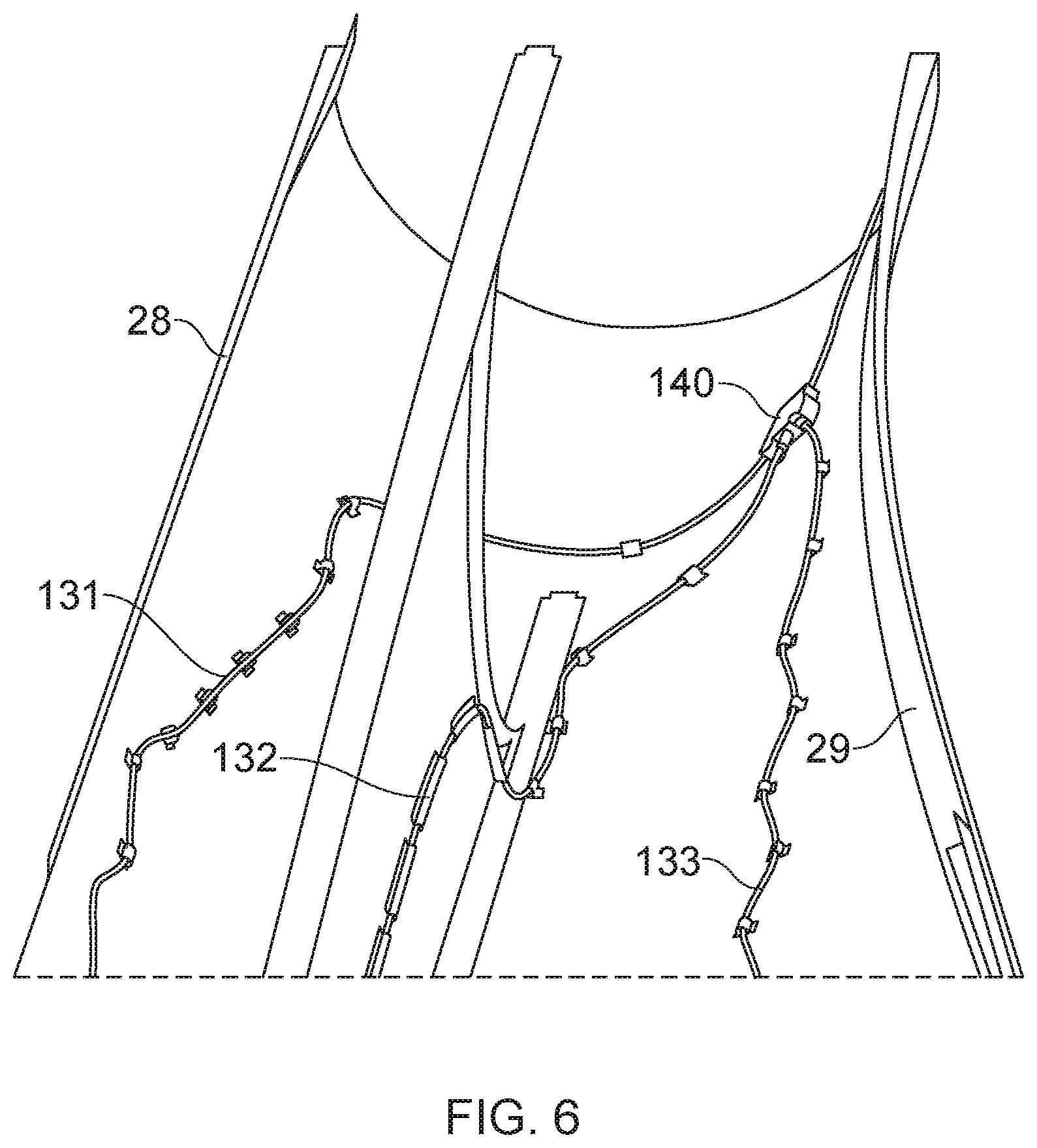 Patent US12129831 Figure 6 – Wind turbine lightning protection system