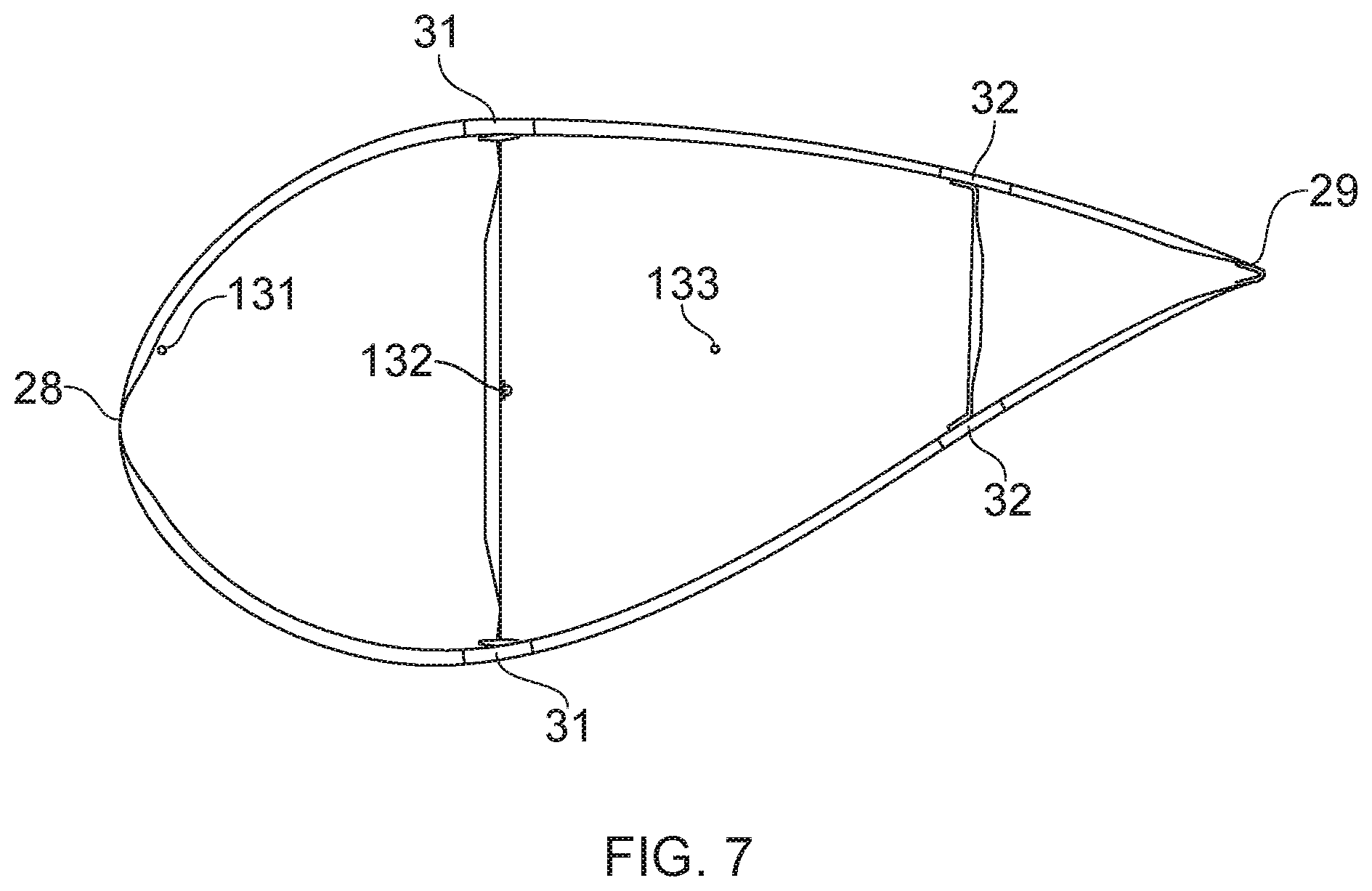 Patent US12129831 Figure 7 – Wind turbine lightning protection system