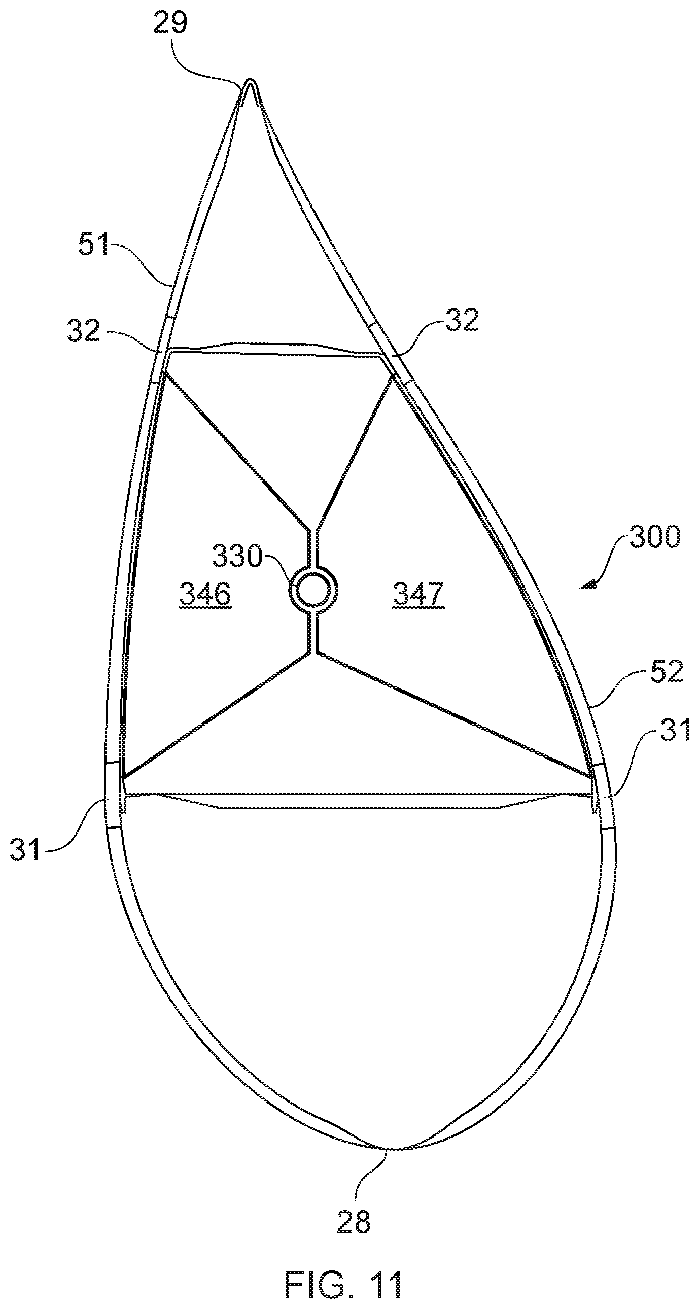 Patent US12129831 Figure 11 – Wind turbine lightning protection system