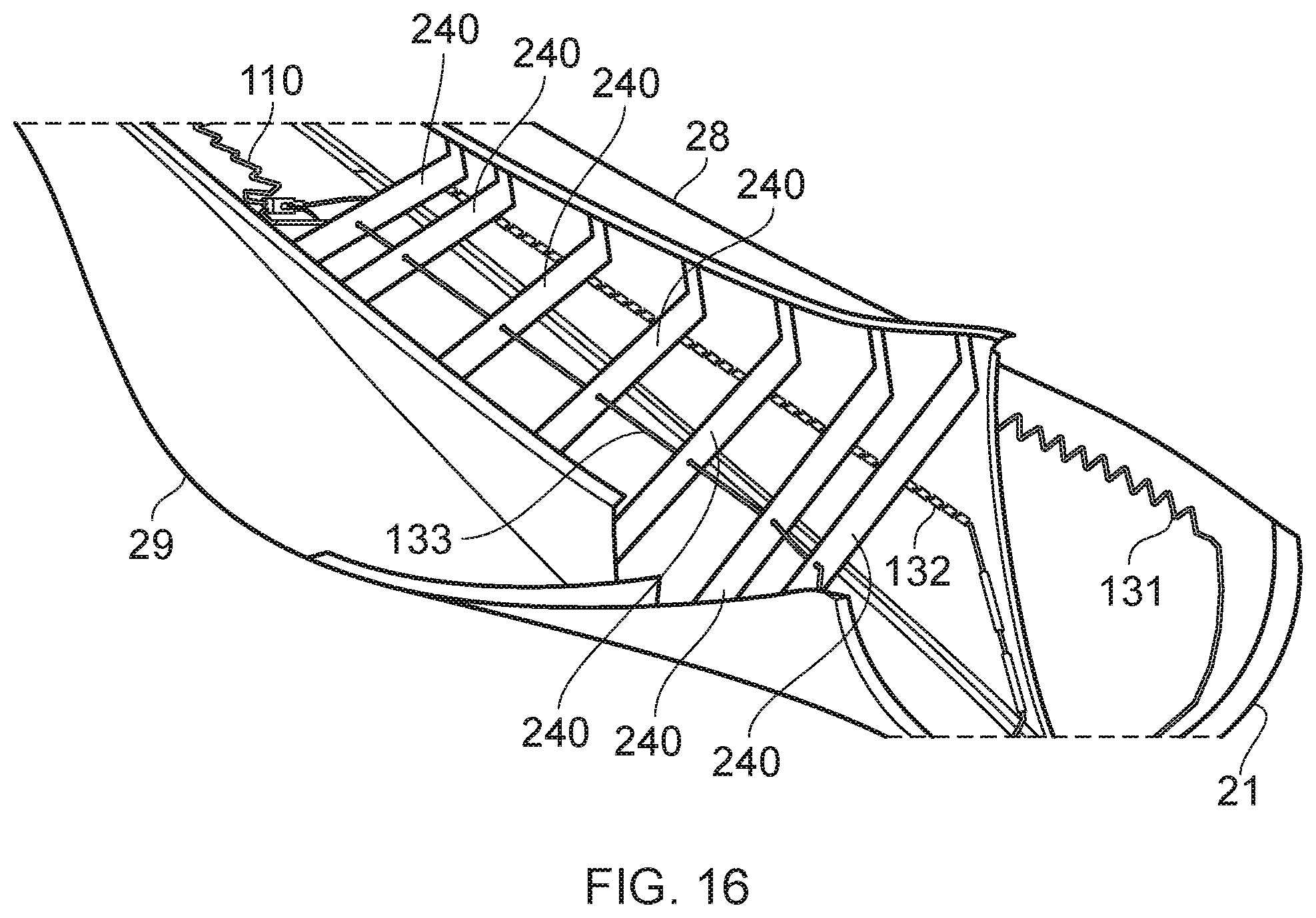 Patent US12129831 Figure 16 – Wind turbine lightning protection system