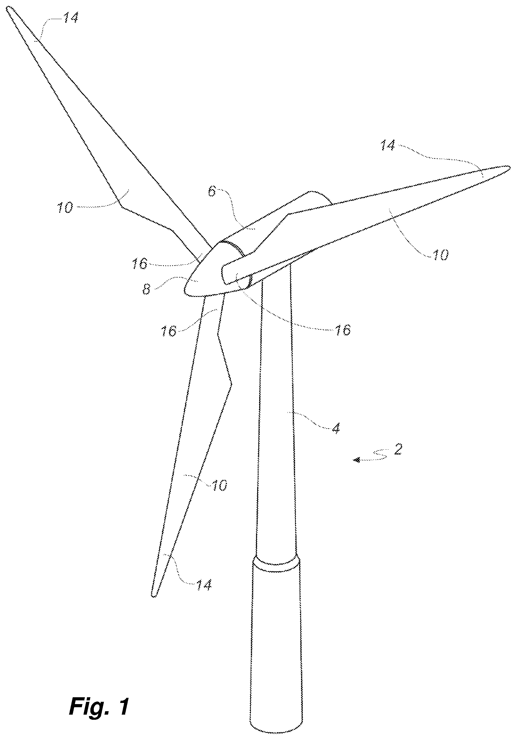 Patent US12129832 Figure 1 – Spar cap assembly for a wind turbine blade with a lightning protection system