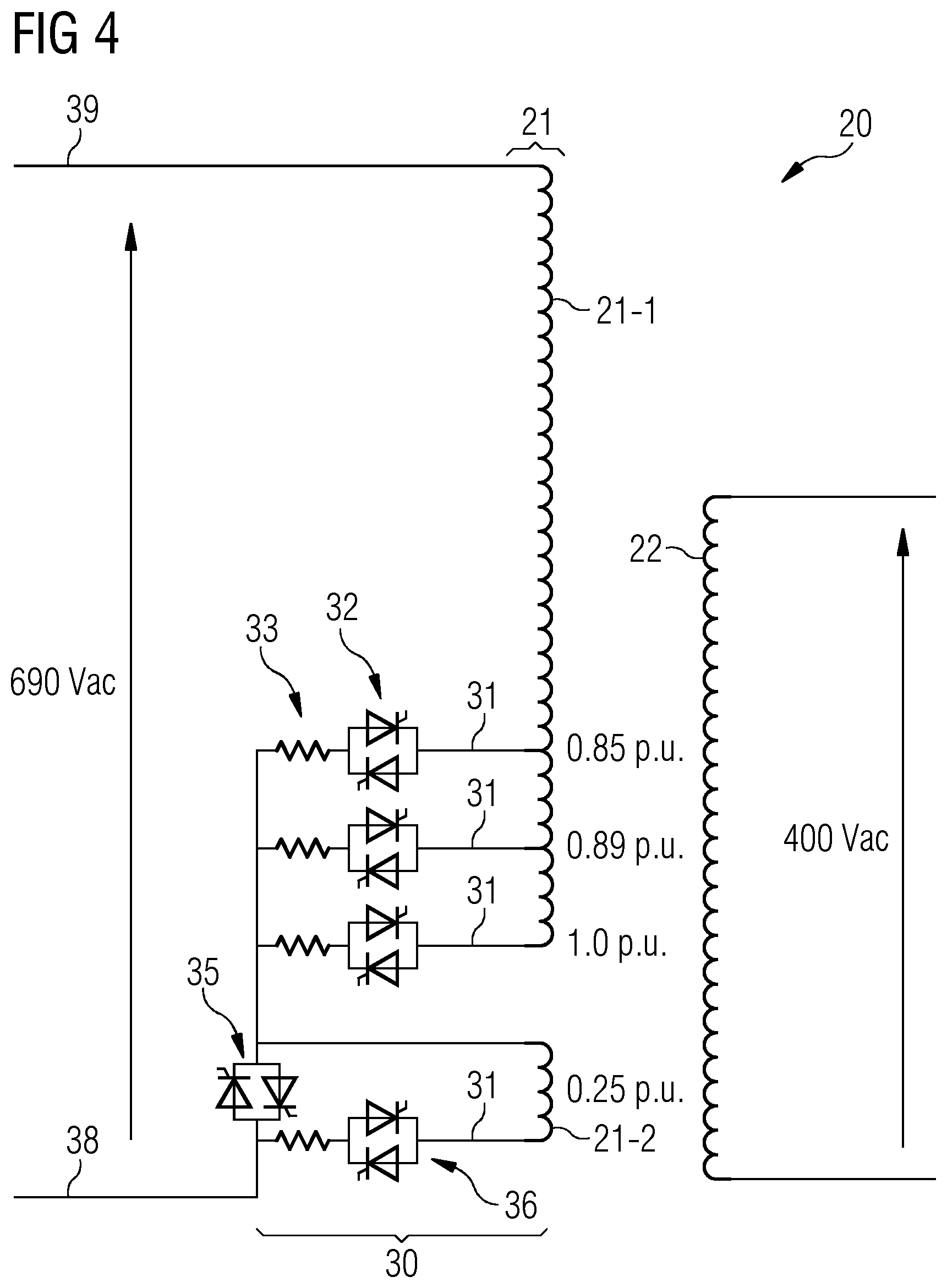 Patent US12129834 Figure 3 – Wind turbine auxiliary power system