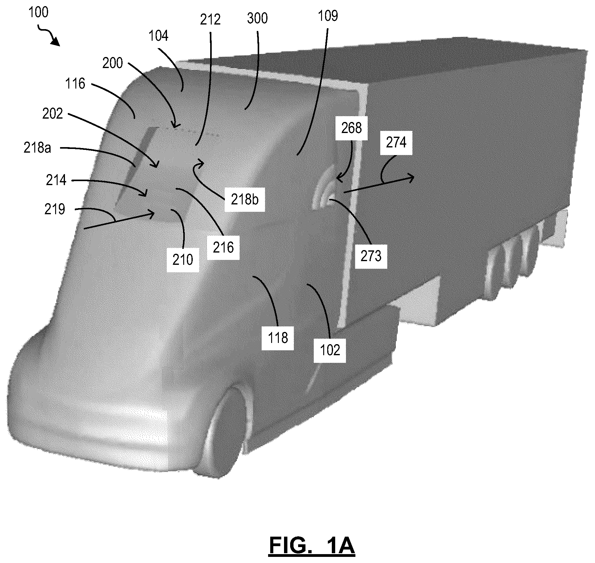 Patent US12129835 Figure 1 – Vehicular wind turbine system for drag reduction