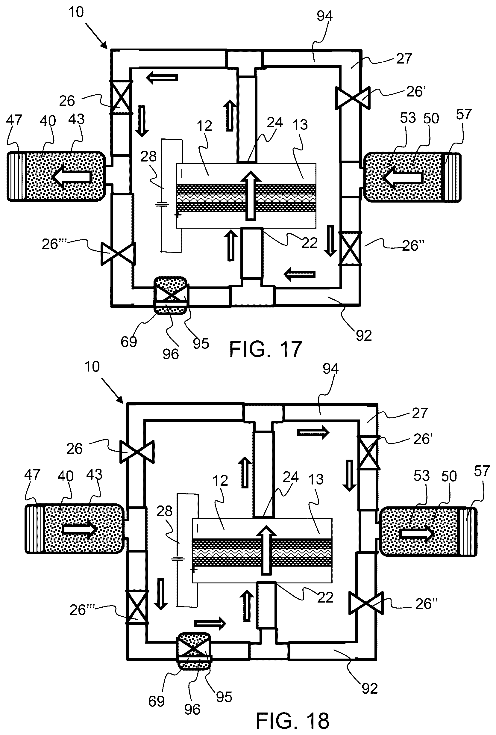 Patent US12129837 Figure 12 – Advanced metal hydride heat transfer system utilizing an electrochemical hydrogen compressor