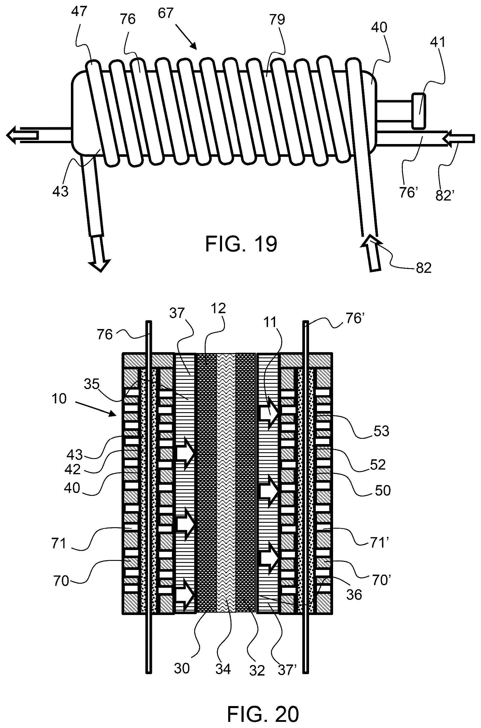 Patent US12129837 Figure 13 – Advanced metal hydride heat transfer system utilizing an electrochemical hydrogen compressor