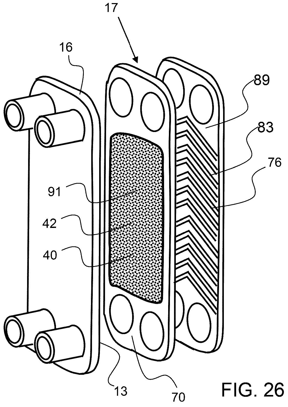 Patent US12129837 Figure 17 – Advanced metal hydride heat transfer system utilizing an electrochemical hydrogen compressor