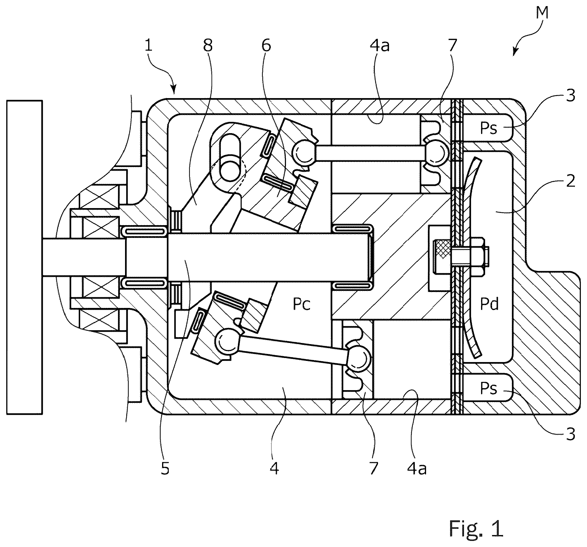 Patent US12129840 Figure 1 – Capacity control valve