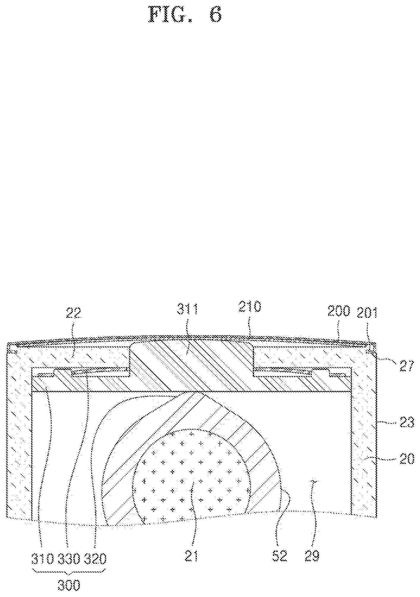 Patent US12129842 Figure 6 – Reciprocal compressor and refrigerator including the same