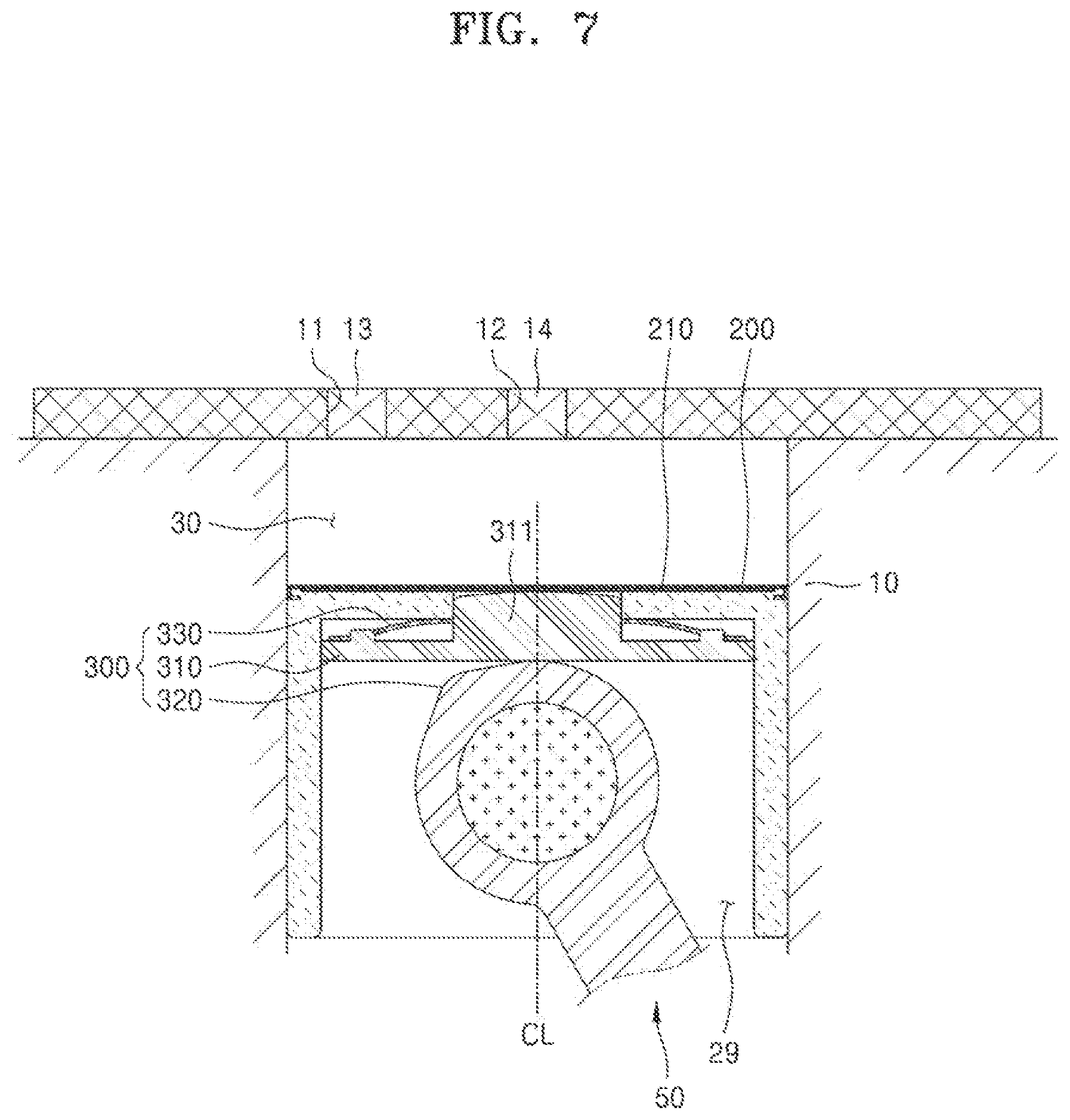 Patent US12129842 Figure 7 – Reciprocal compressor and refrigerator including the same