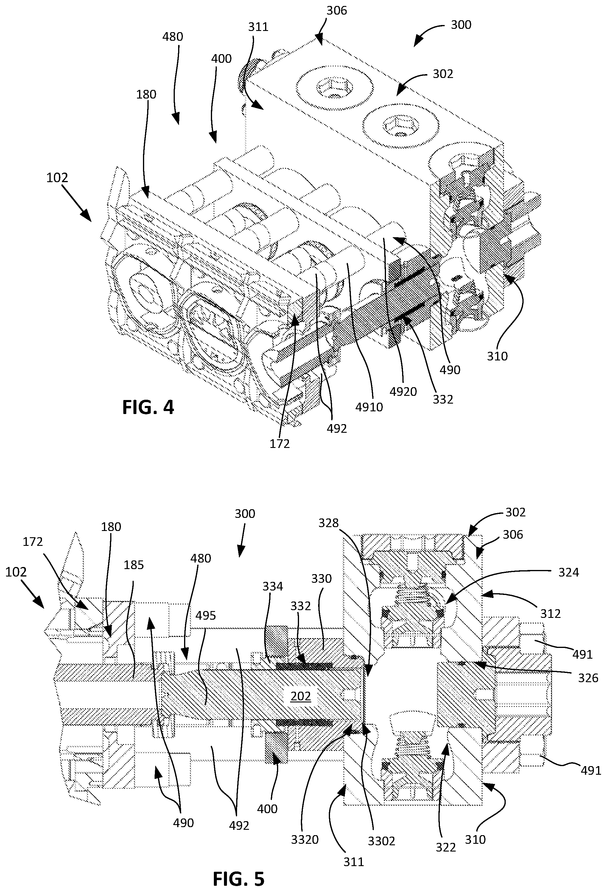 Patent US12129847 Figure 4 – Cradle plate for high pressure reciprocating pumps