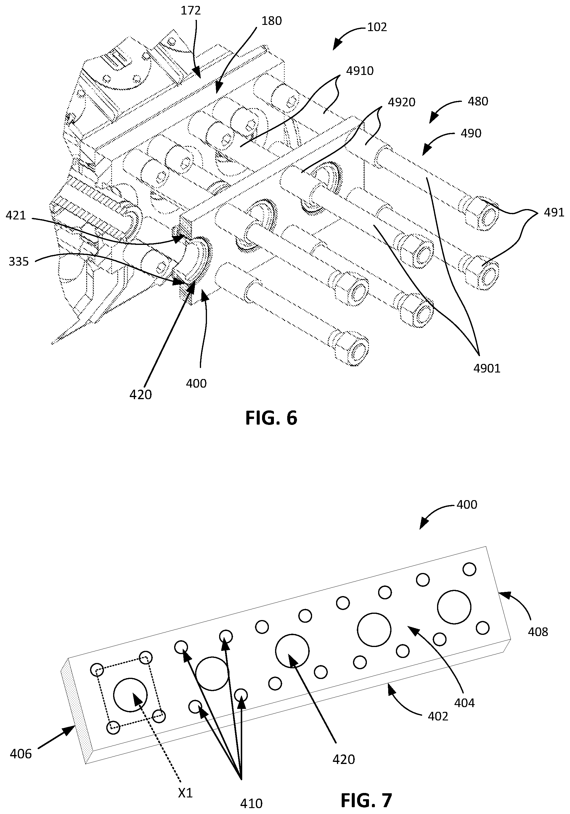 Patent US12129847 Figure 5 – Cradle plate for high pressure reciprocating pumps