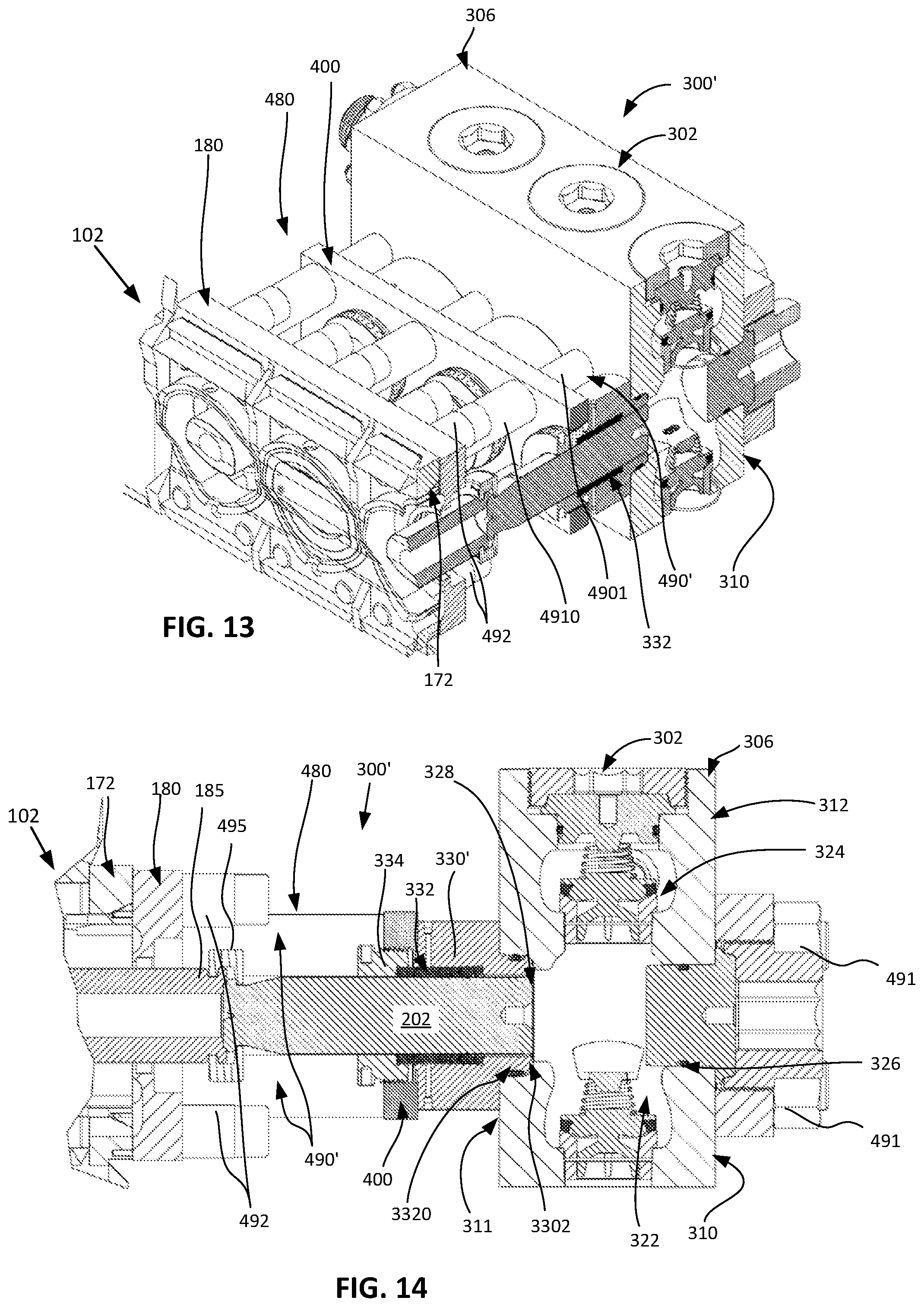 Patent US12129847 Figure 9 – Cradle plate for high pressure reciprocating pumps