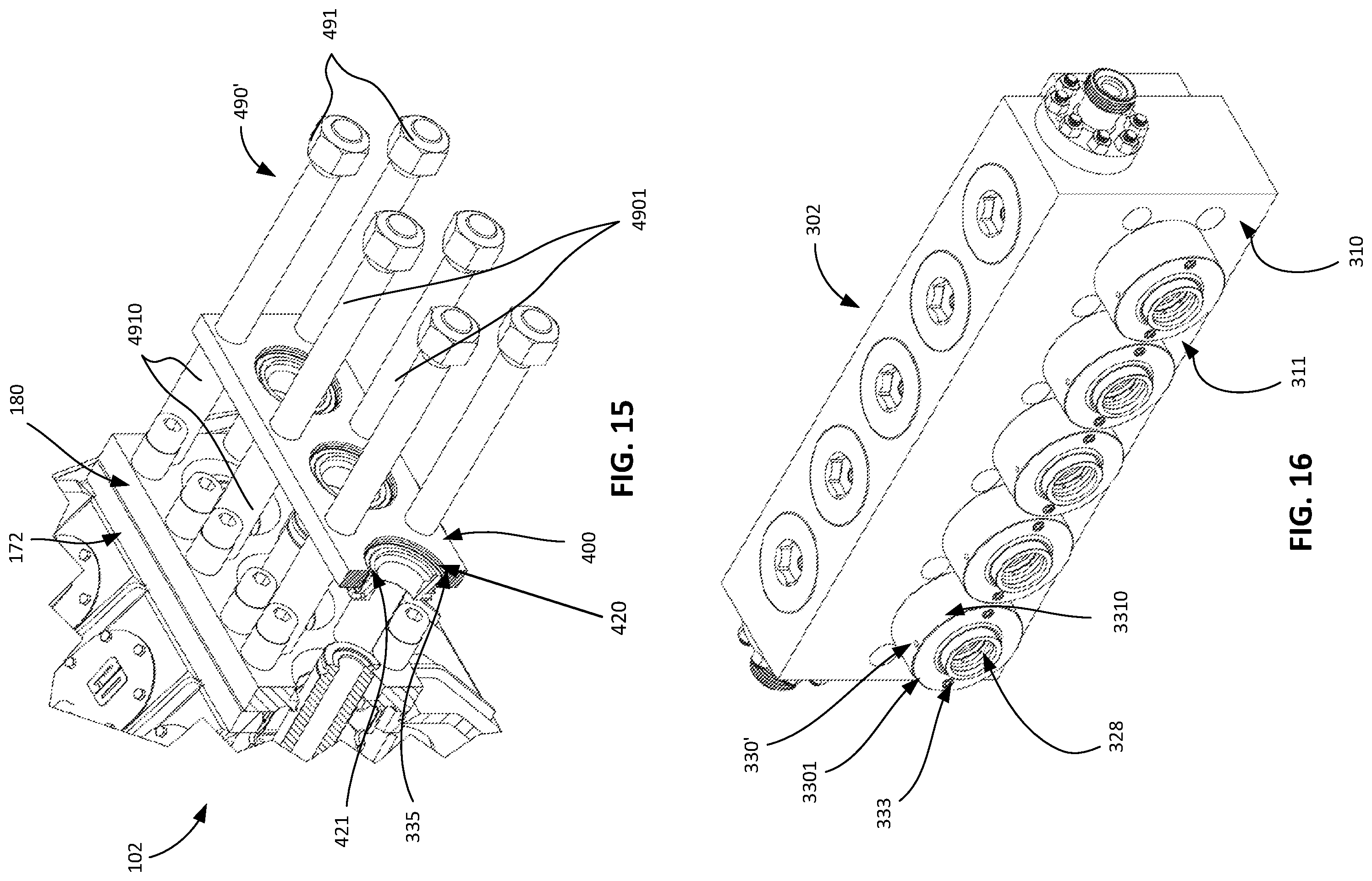 Patent US12129847 Figure 10 – Cradle plate for high pressure reciprocating pumps
