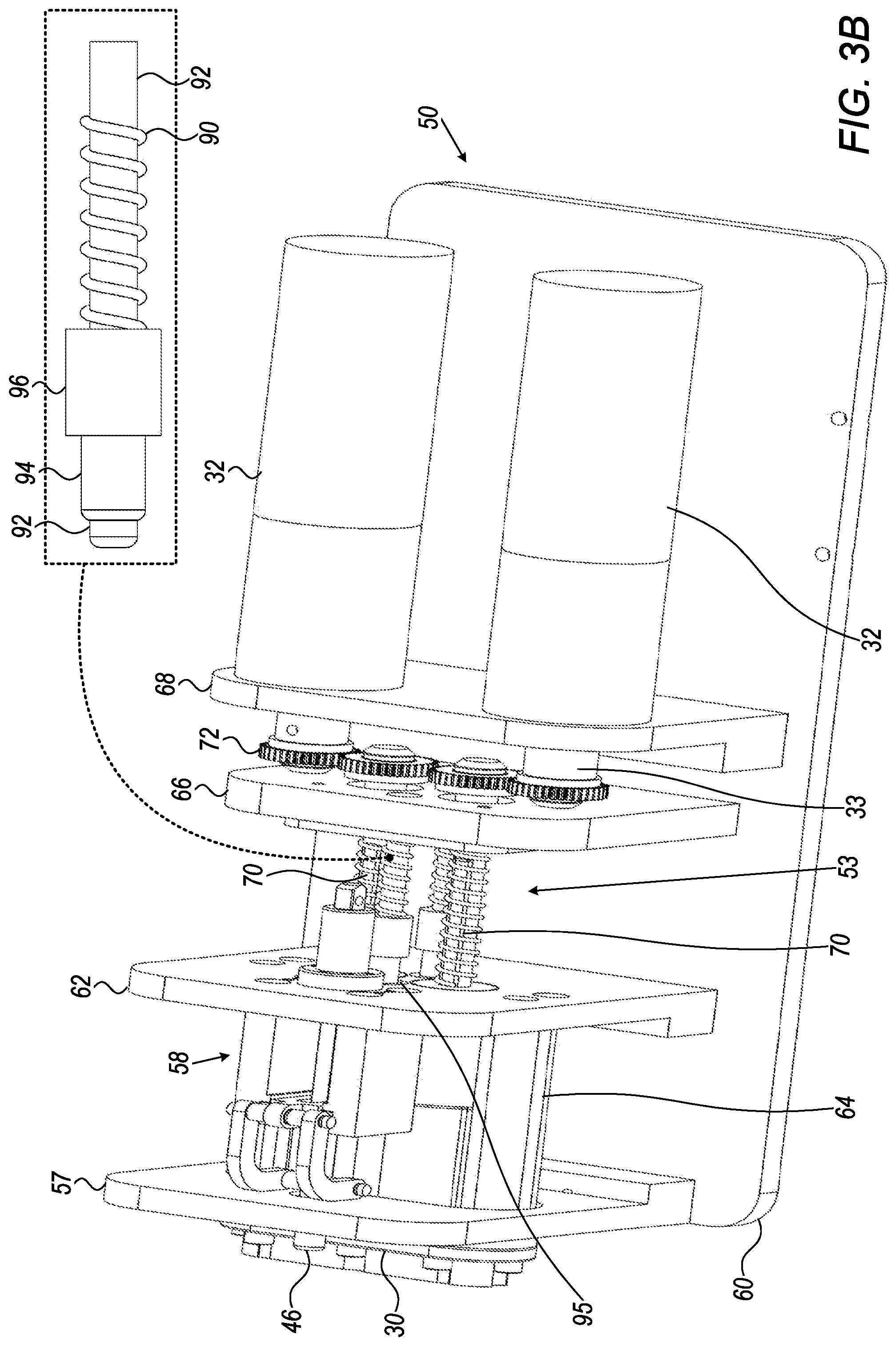 Patent US12129848 Figure 4 – Disposable pump cartridge