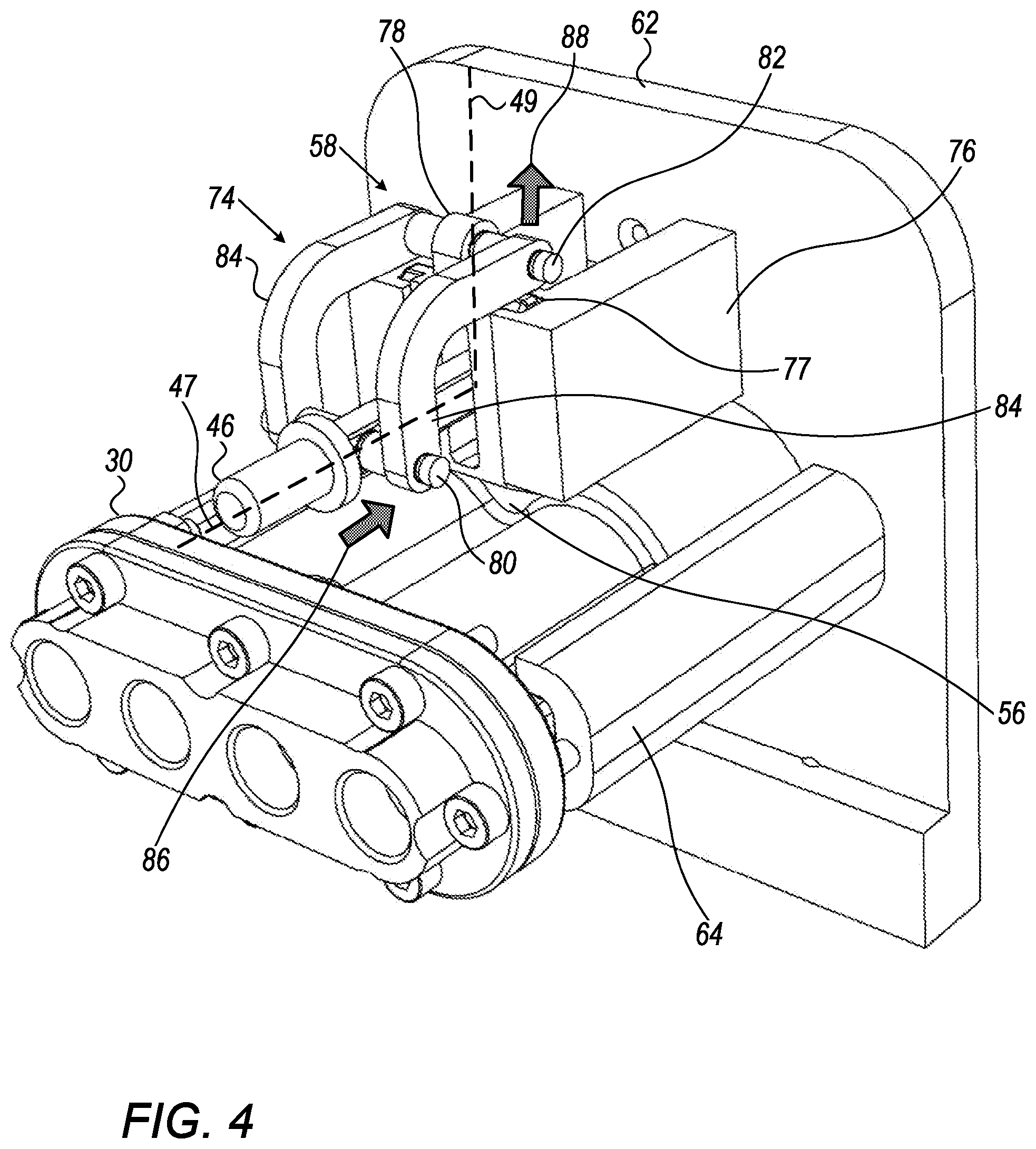 Patent US12129848 Figure 5 – Disposable pump cartridge