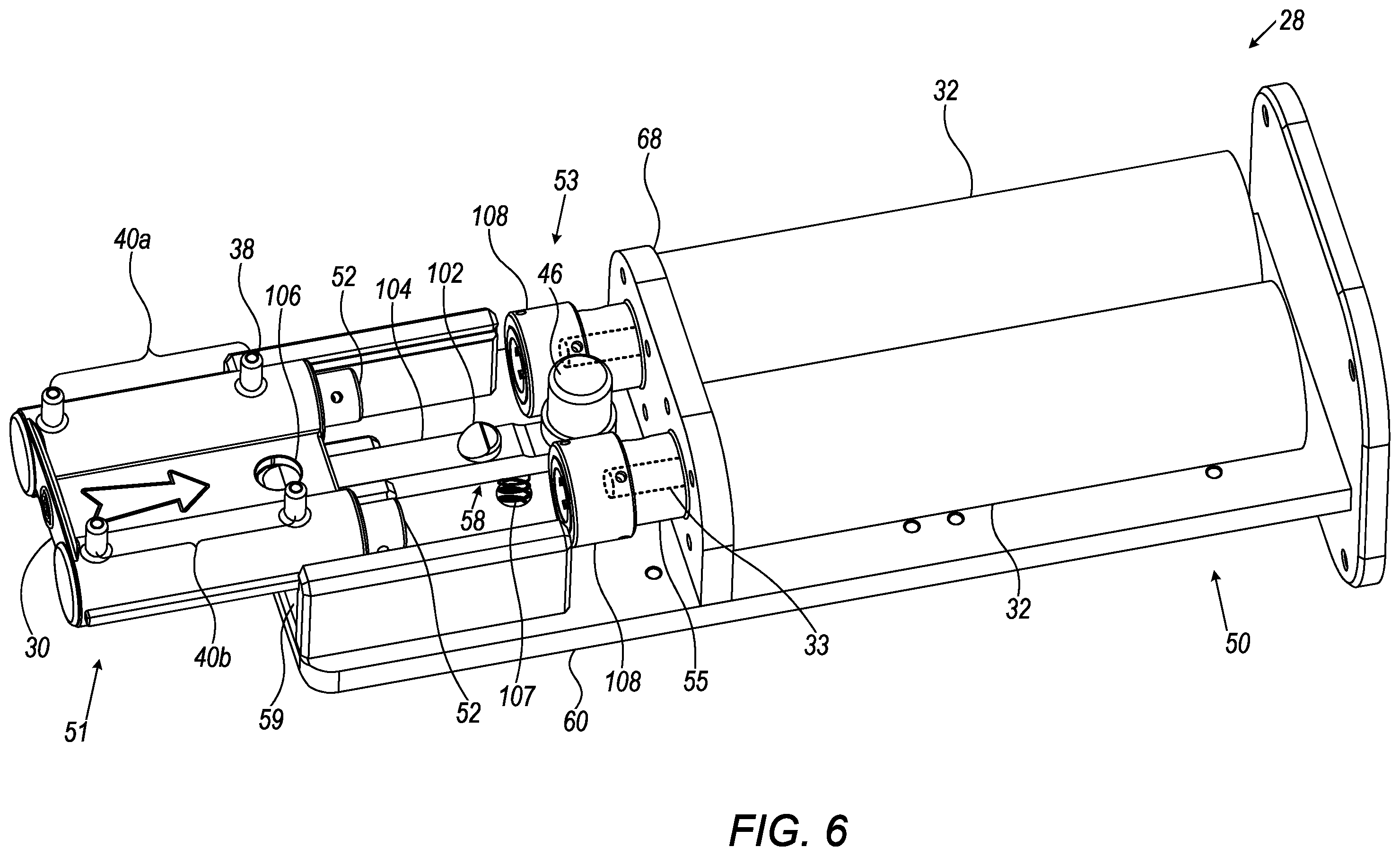 Patent US12129848 Figure 7 – Disposable pump cartridge