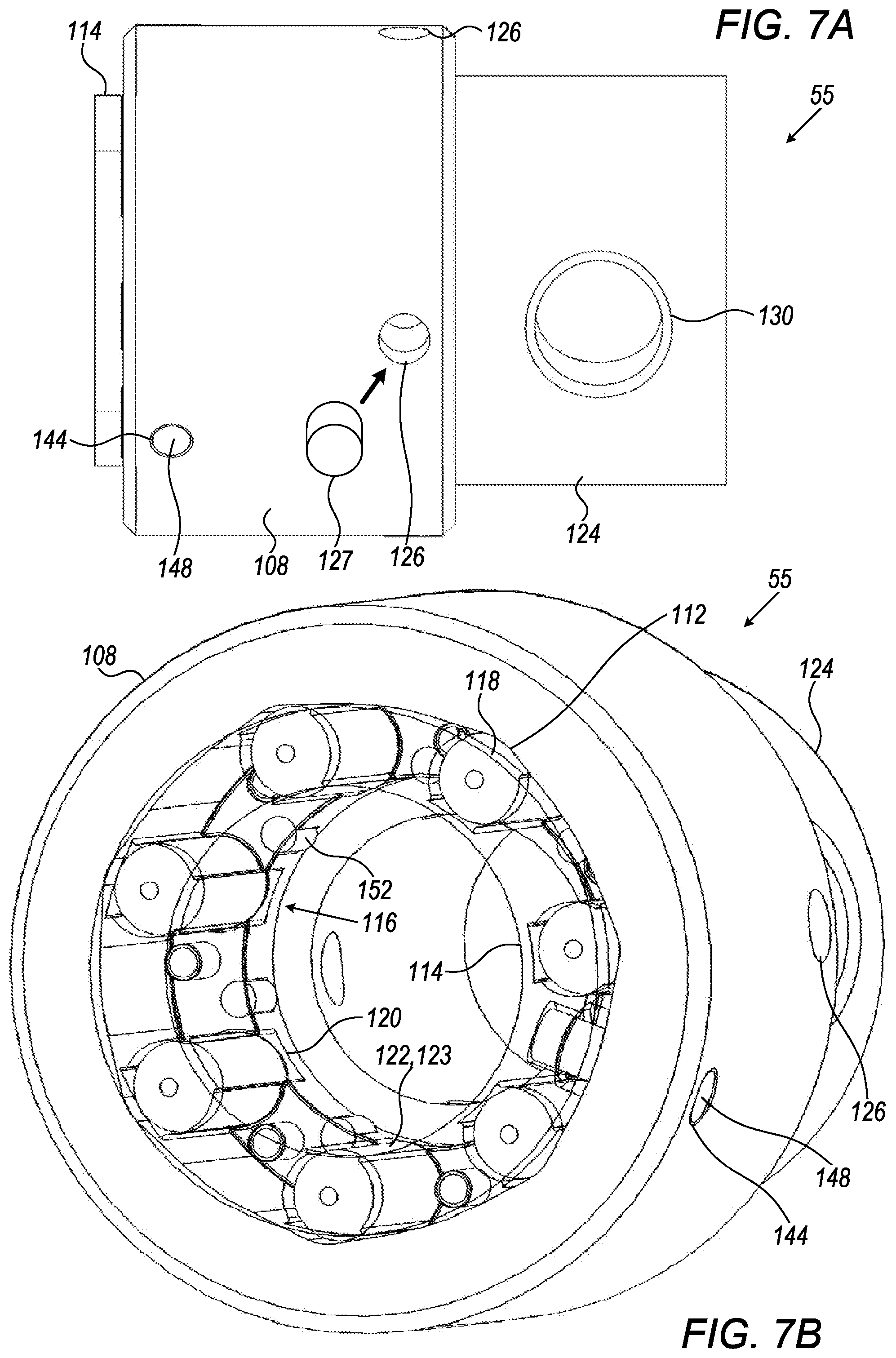 Patent US12129848 Figure 8 – Disposable pump cartridge