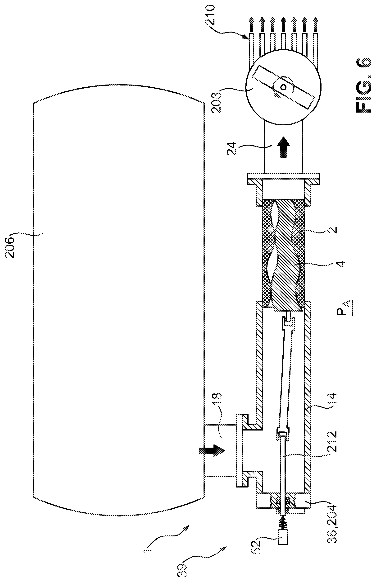 Patent US12129851 Figure 6 – Eccentric screw pump with working engagement and idle engagement and method for controlling the eccentric screw pump