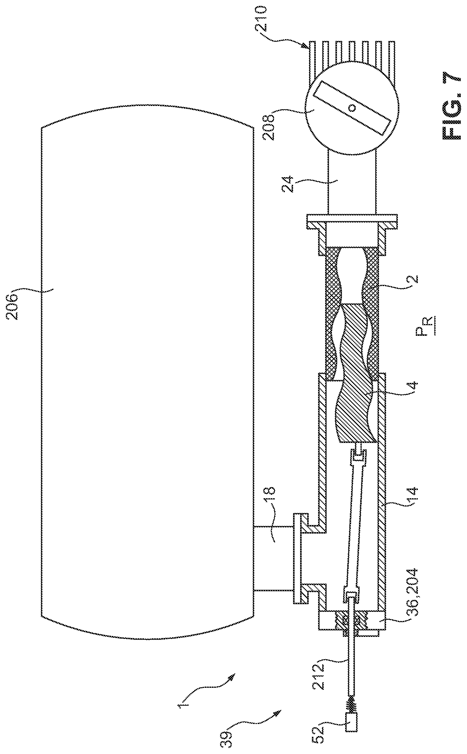 Patent US12129851 Figure 7 – Eccentric screw pump with working engagement and idle engagement and method for controlling the eccentric screw pump